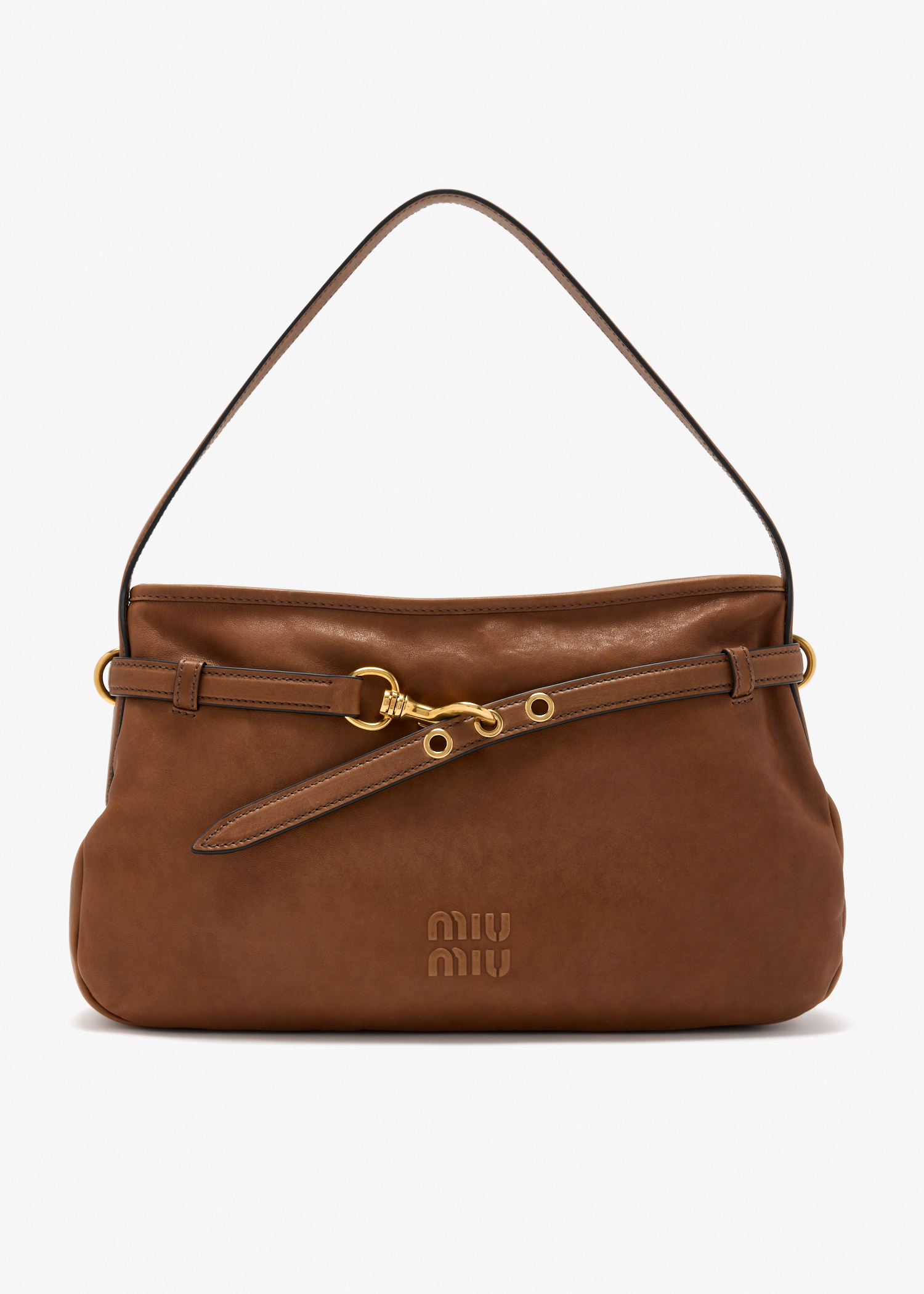 

Aventure nappa leather bag, Brown