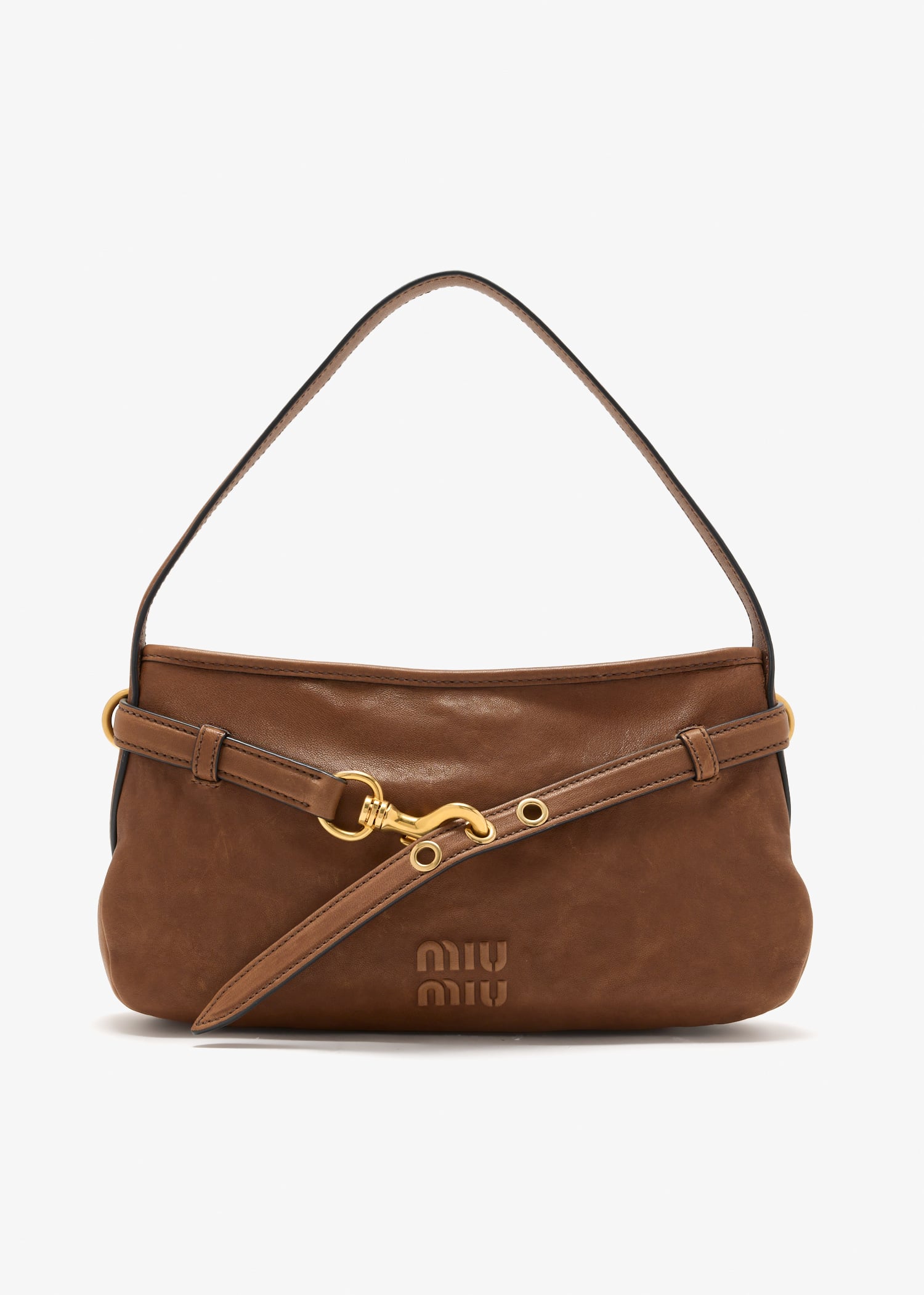 

Aventure nappa leather bag, Brown