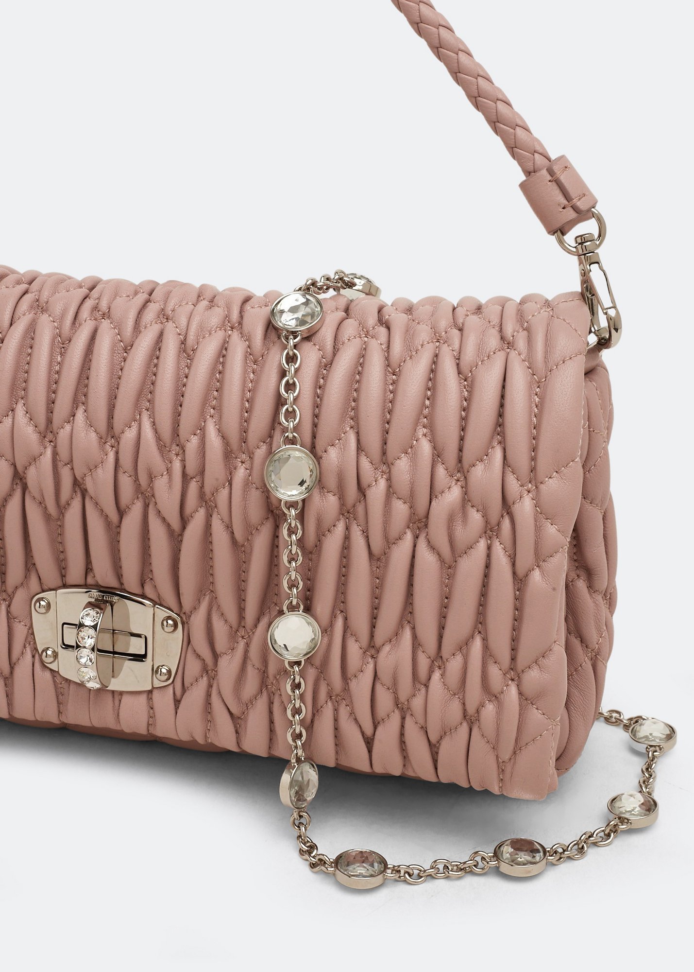 

Iconic Crystal Cloque bag, Pink