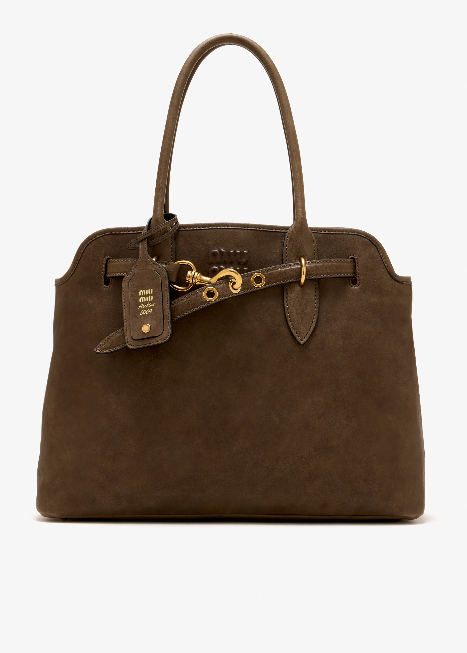 

Aventure nappa leather bag, Brown