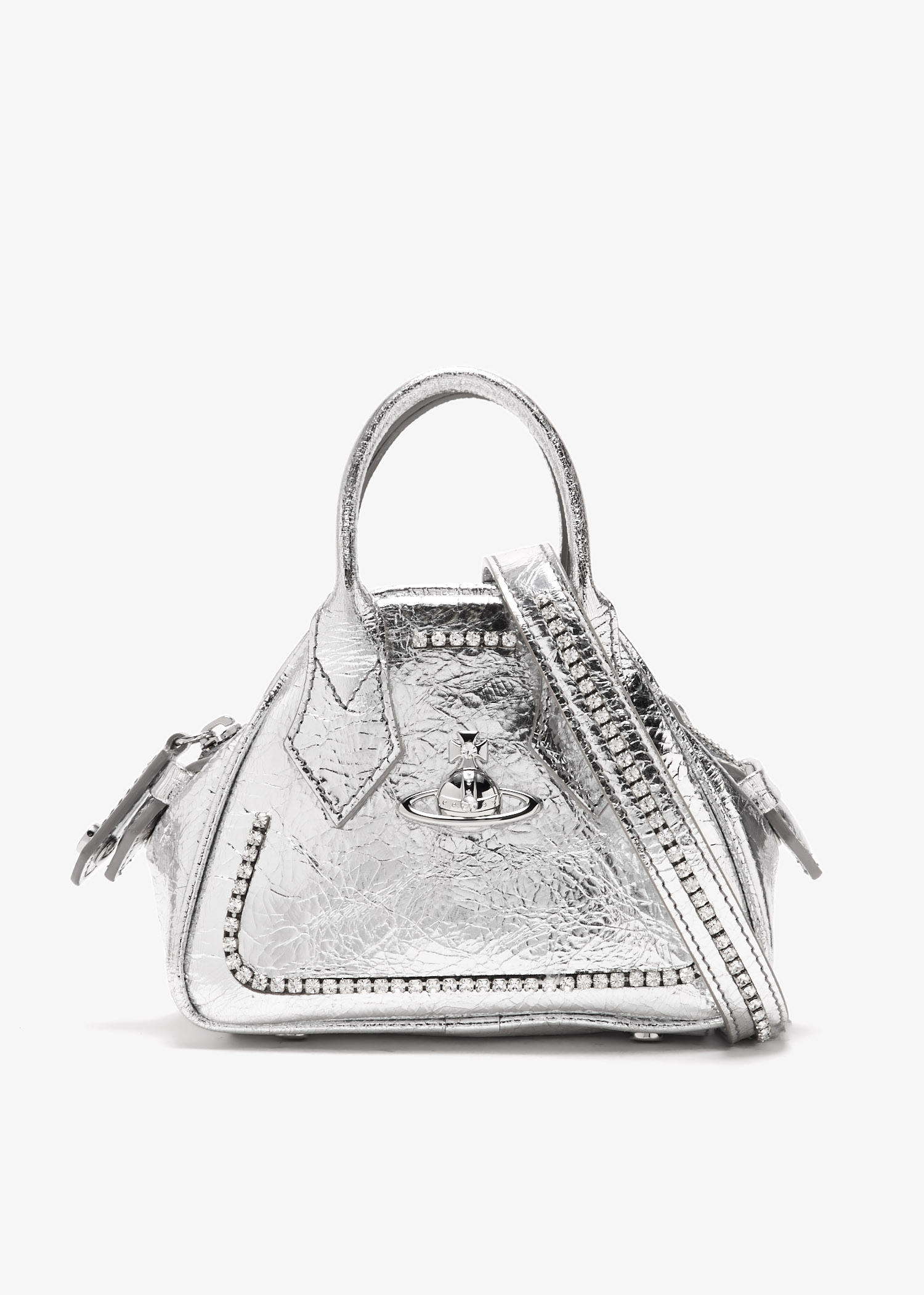 

Mini Yasmine bag, Silver