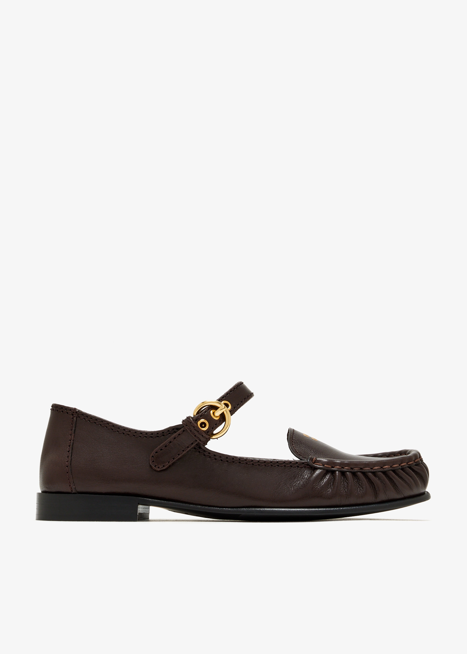 

Leather loafers, Brown