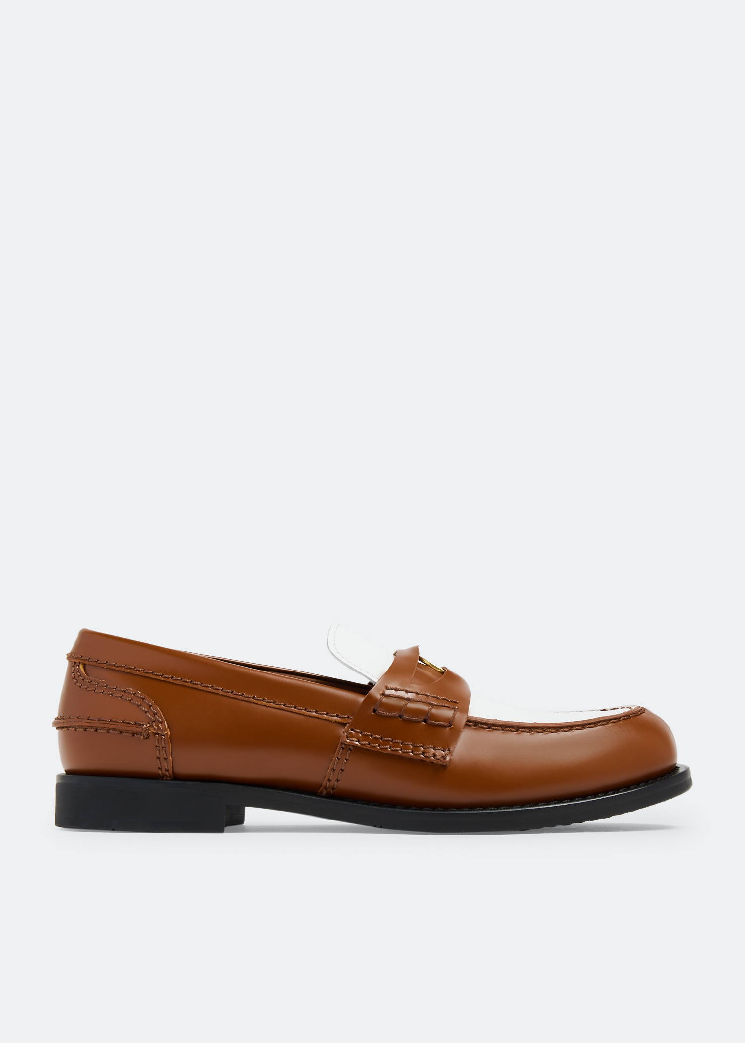 

Leather loafers, Brown