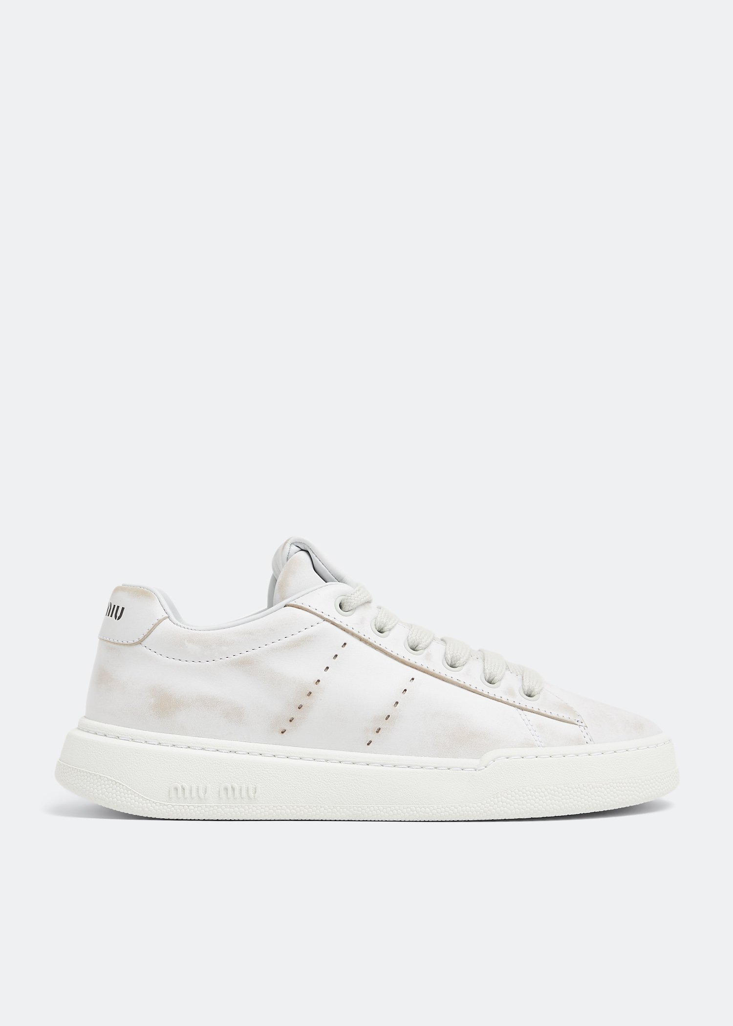 

Leather sneakers, White