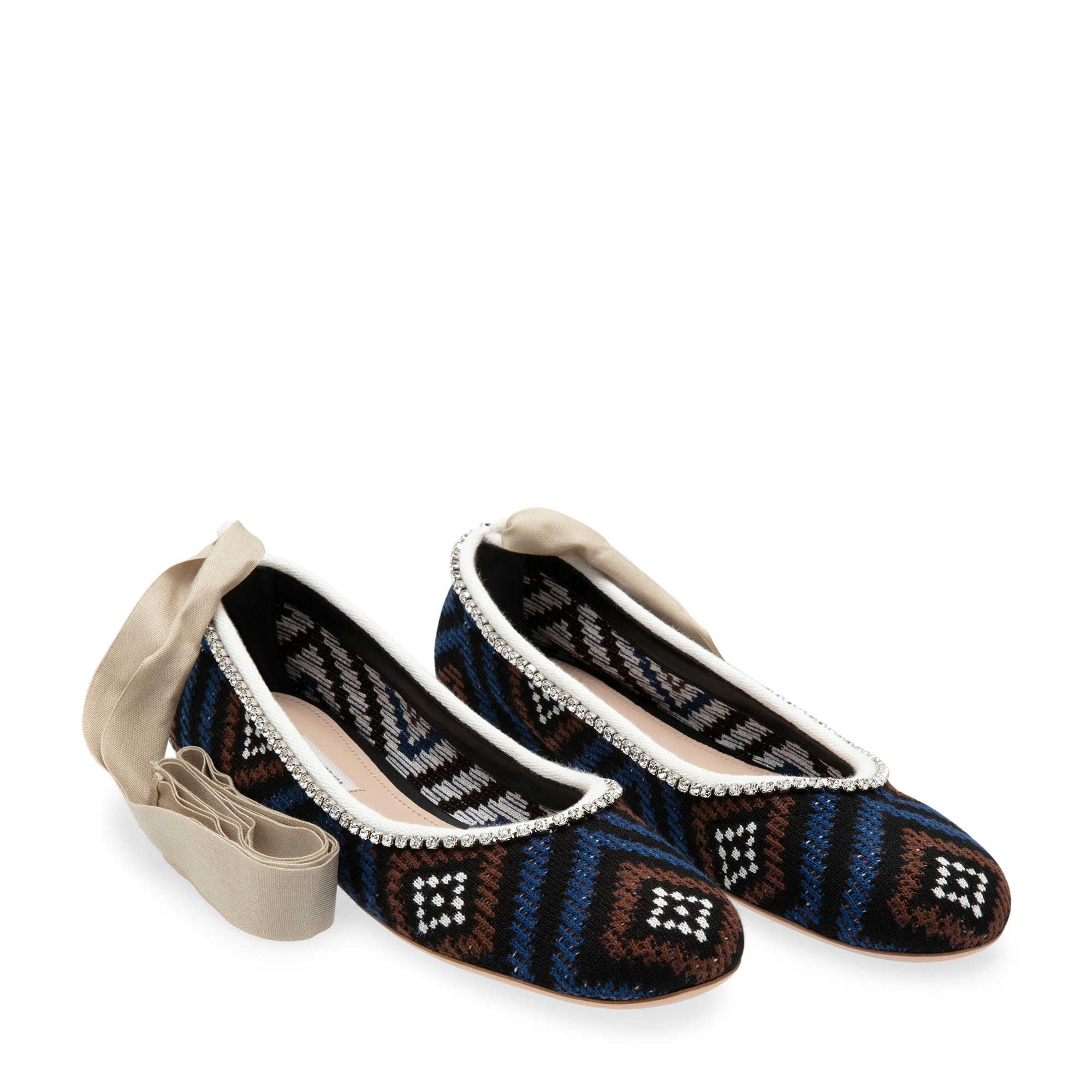 

Crochet flats, Black
