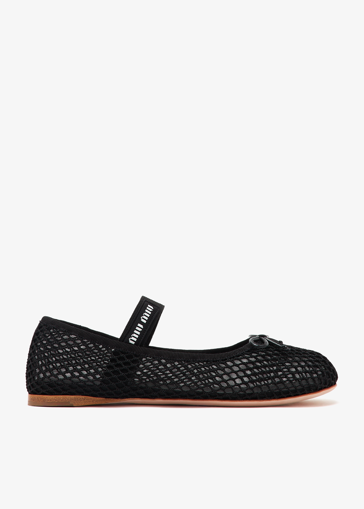 

Mesh ballerinas, Black