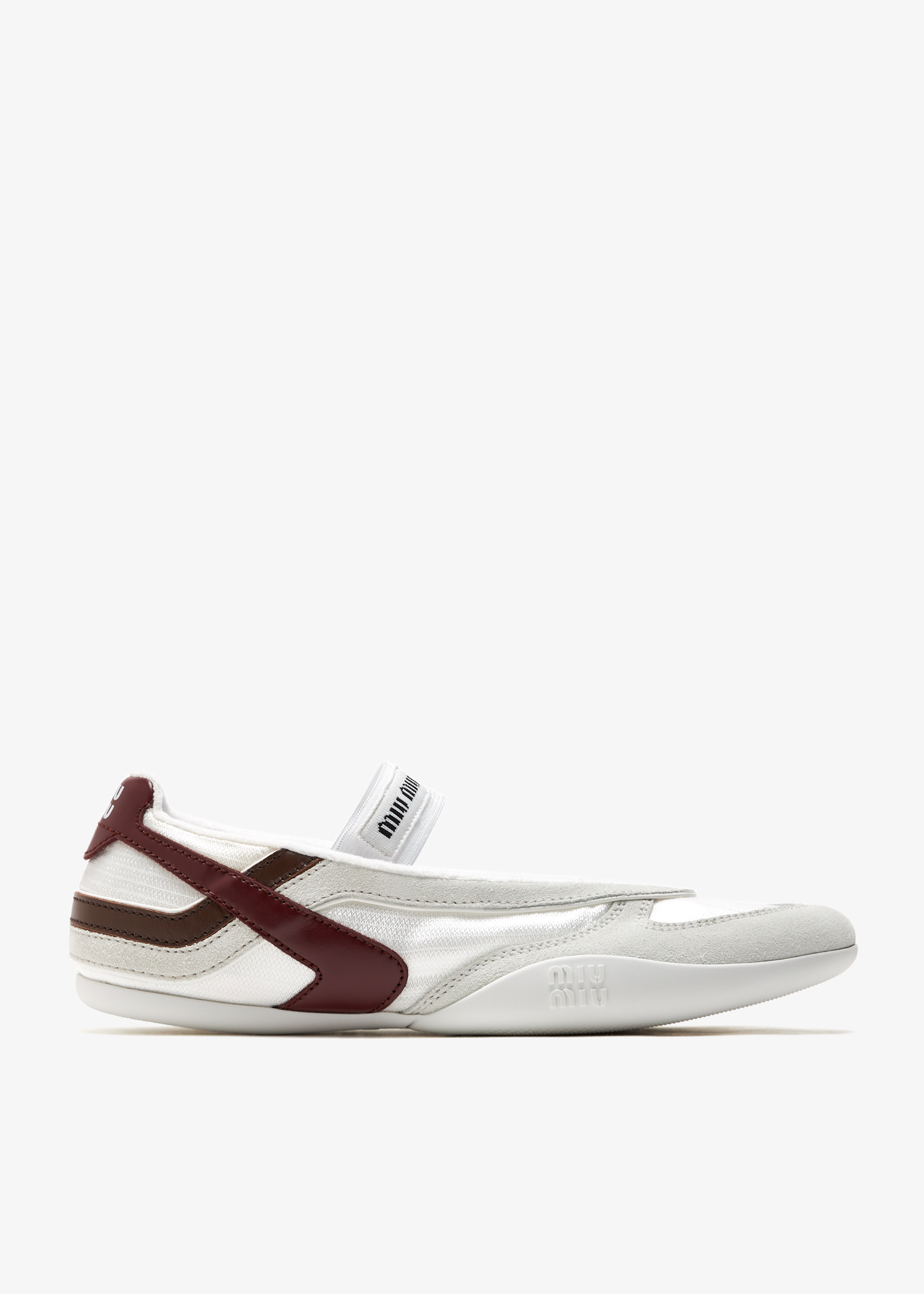 

Gymnasium ballerinas, White