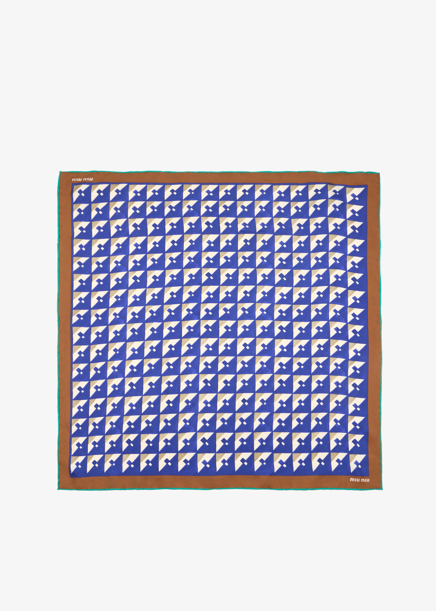 

Printed silk scarf