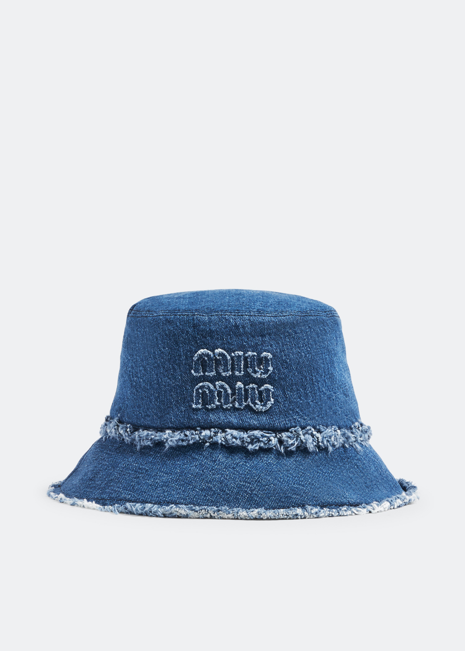 

Denim bucket hat, Blue