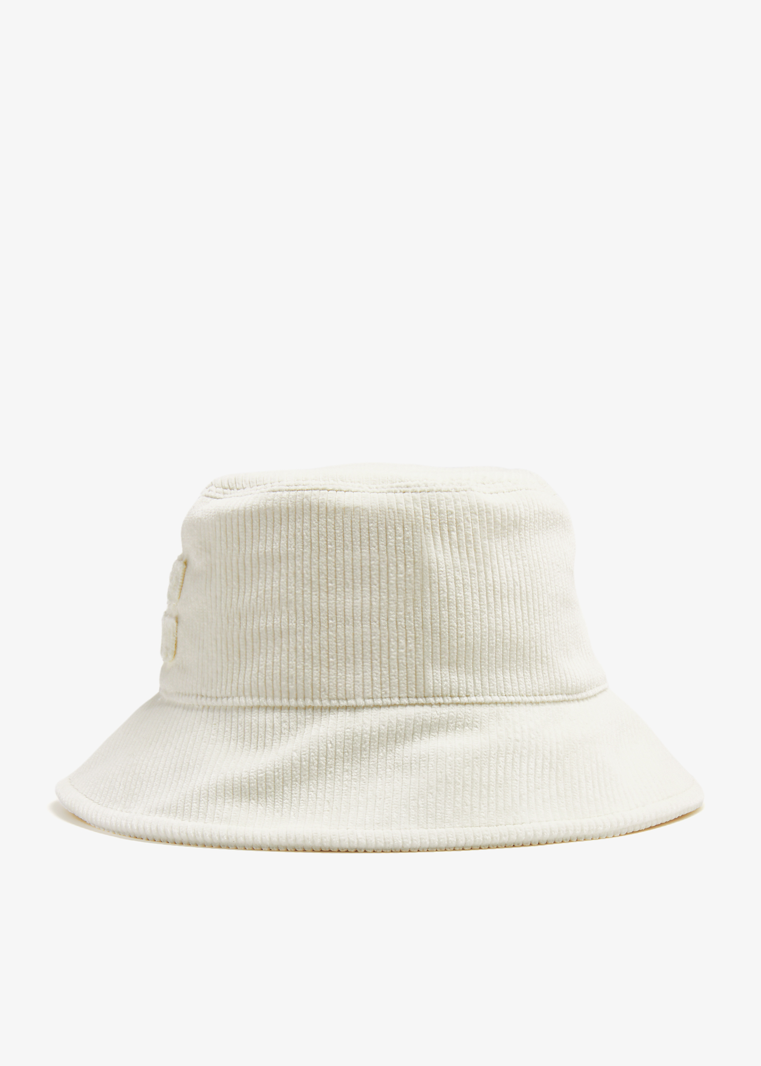 

Velvet bucket hat, White