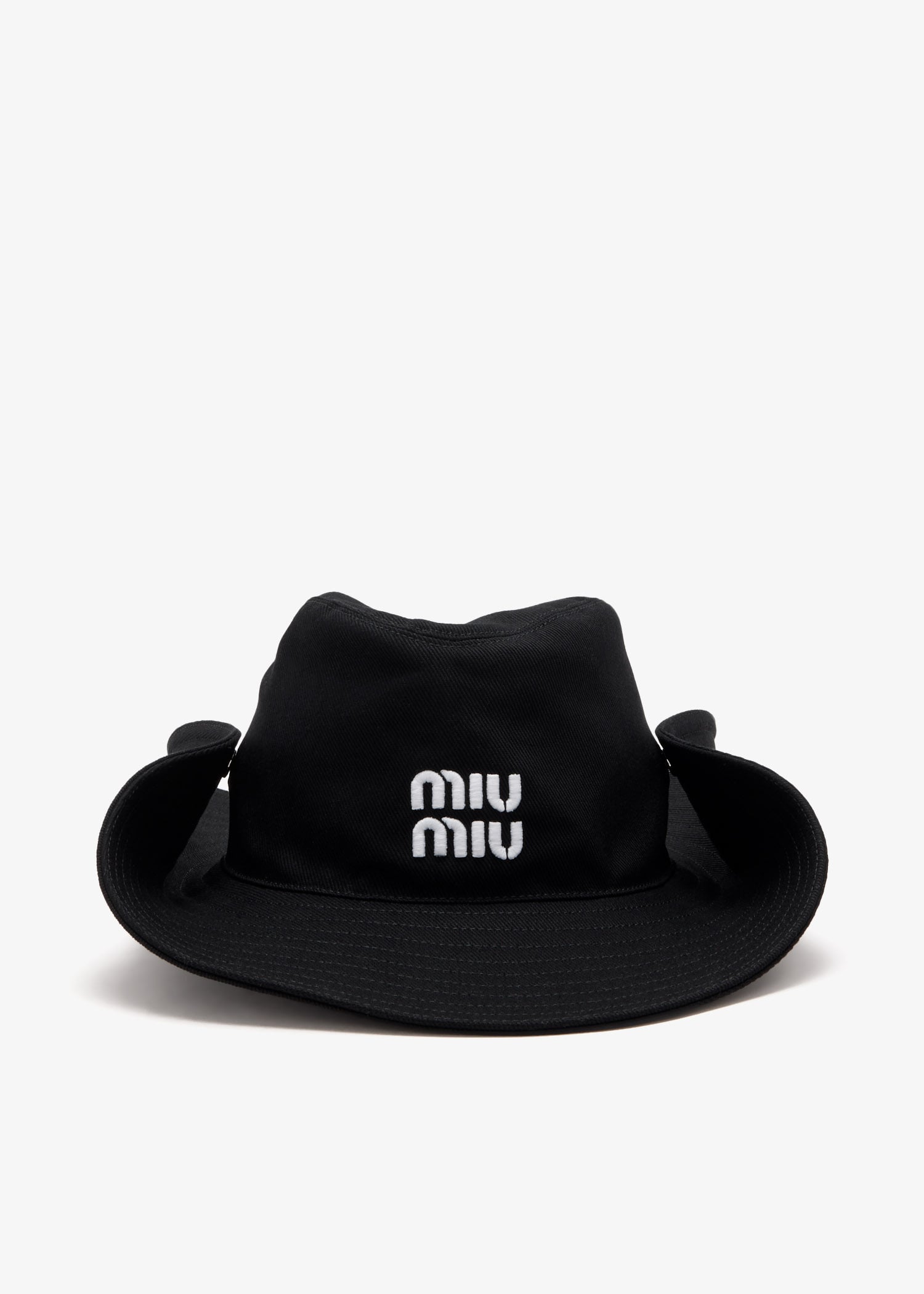 

Drill cowboy hat, Black