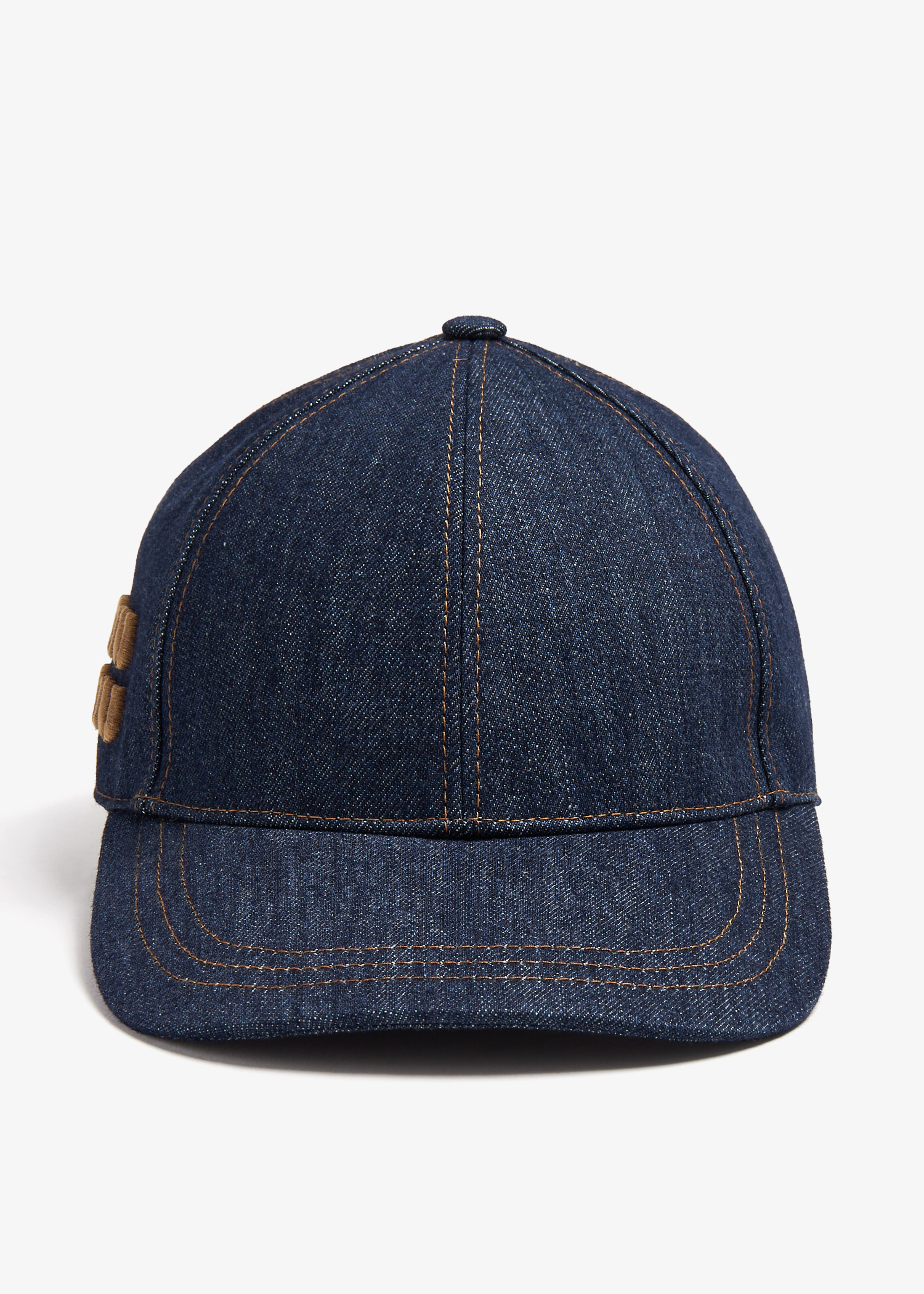 

Denim baseball cap, Blue