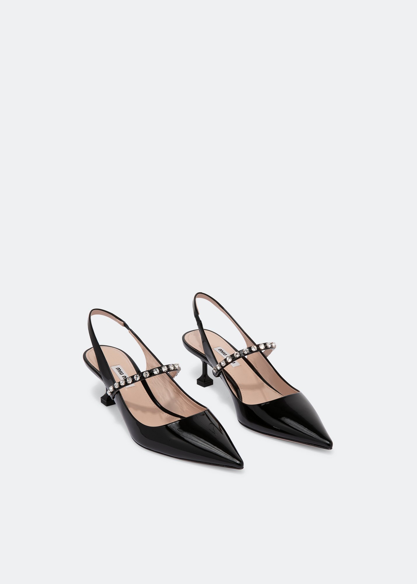 

Patent leather pumps, Black