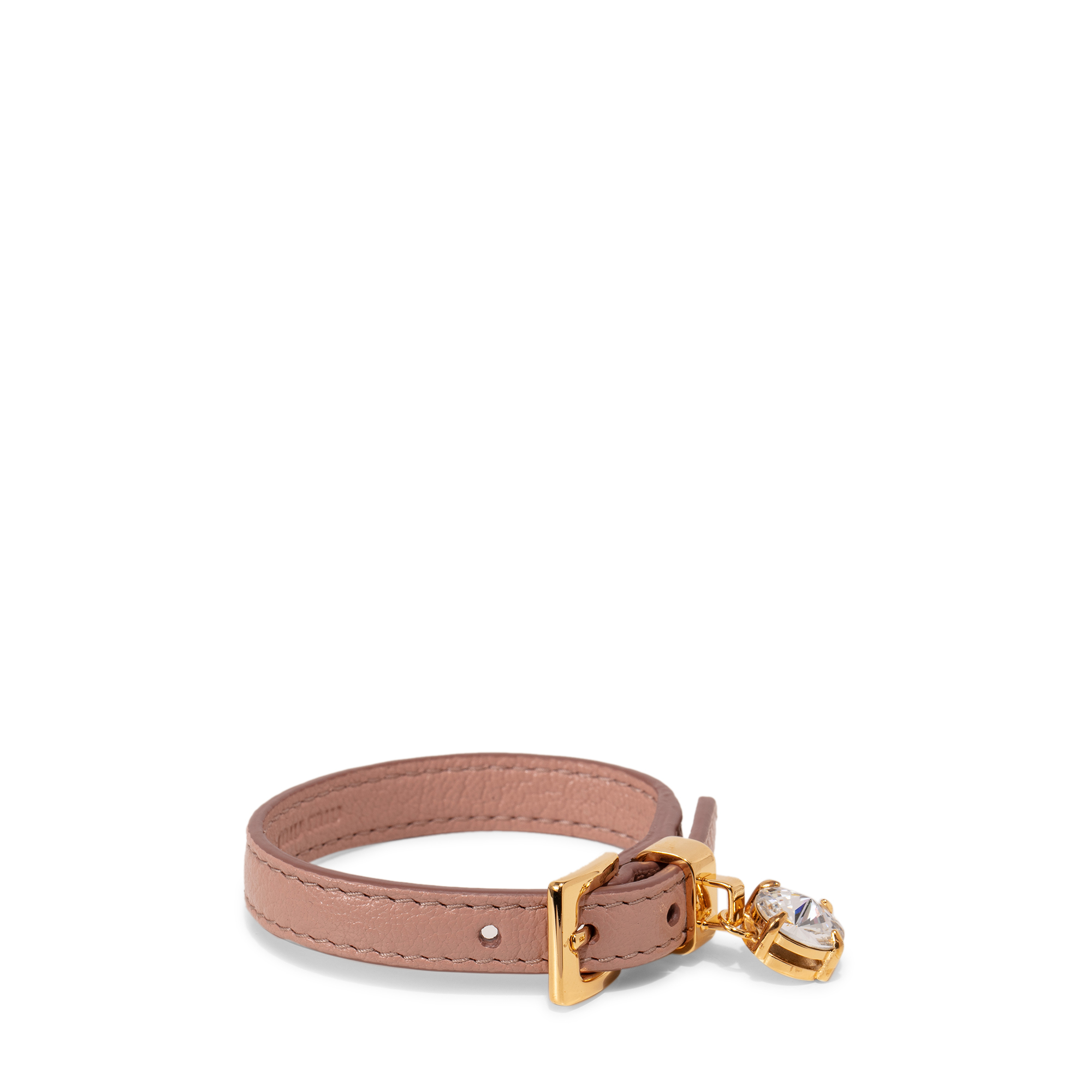 

Leather bracelet, Pink