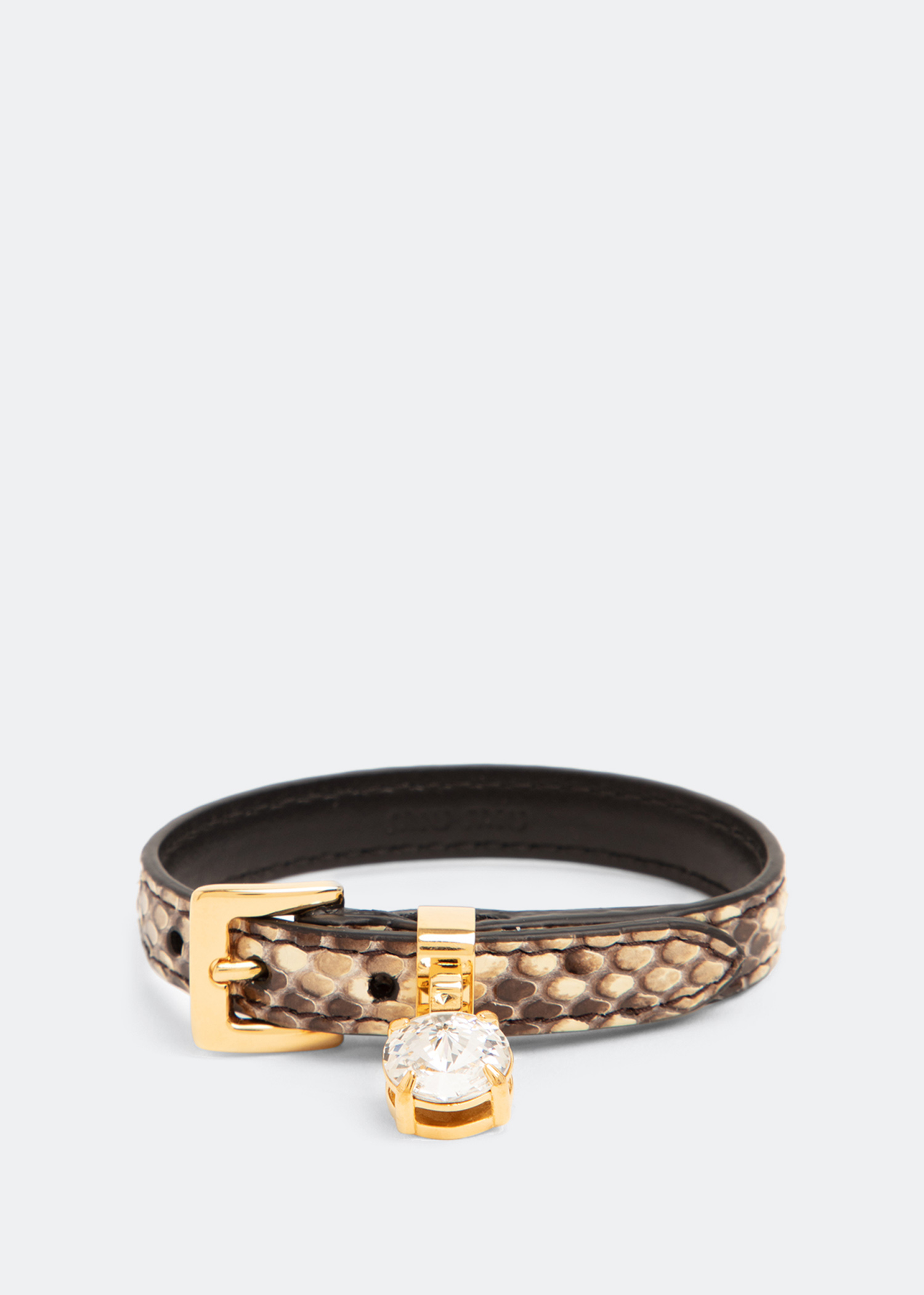 

Leather bracelet, Animal print