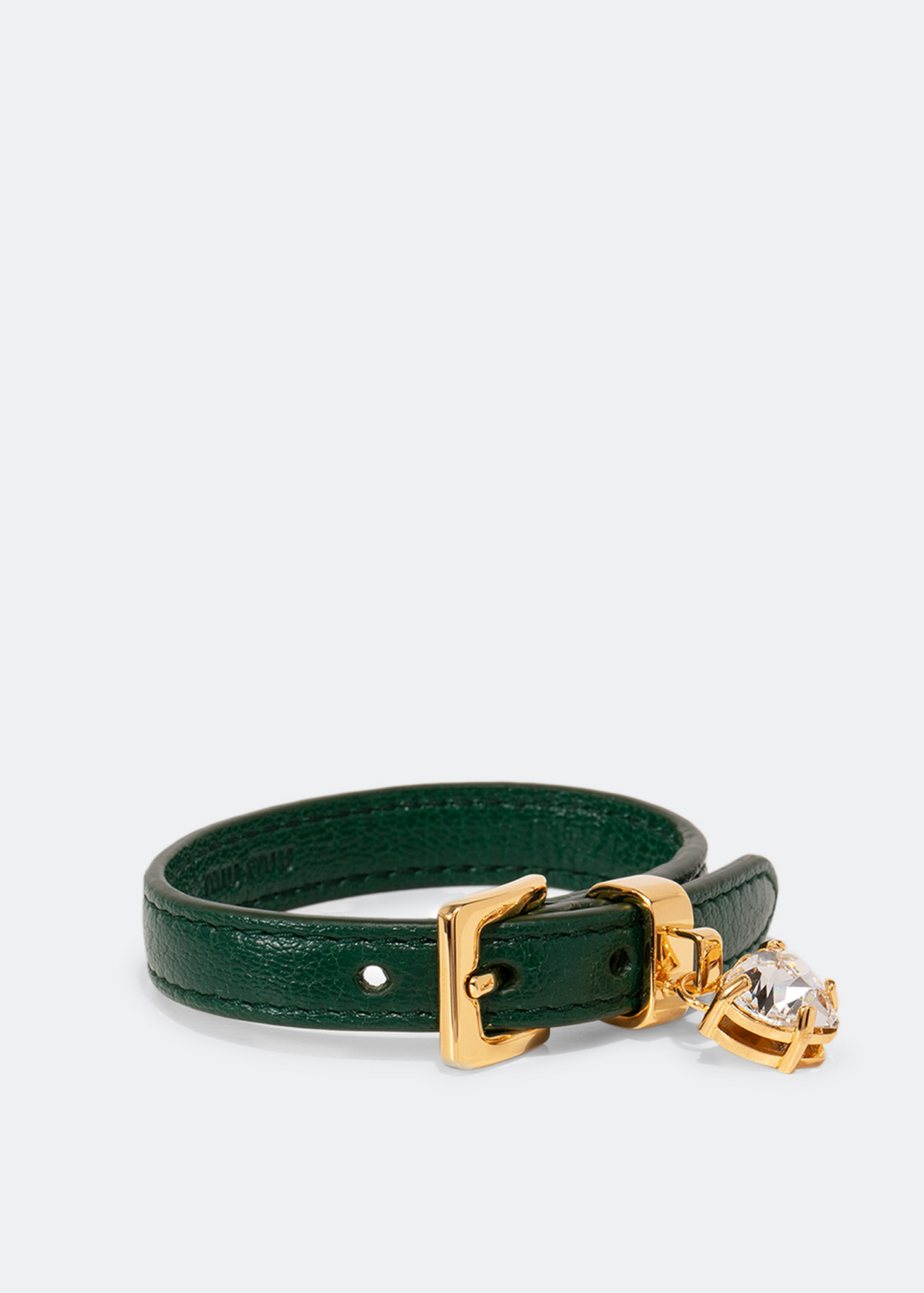 

Leather bracelet, Green