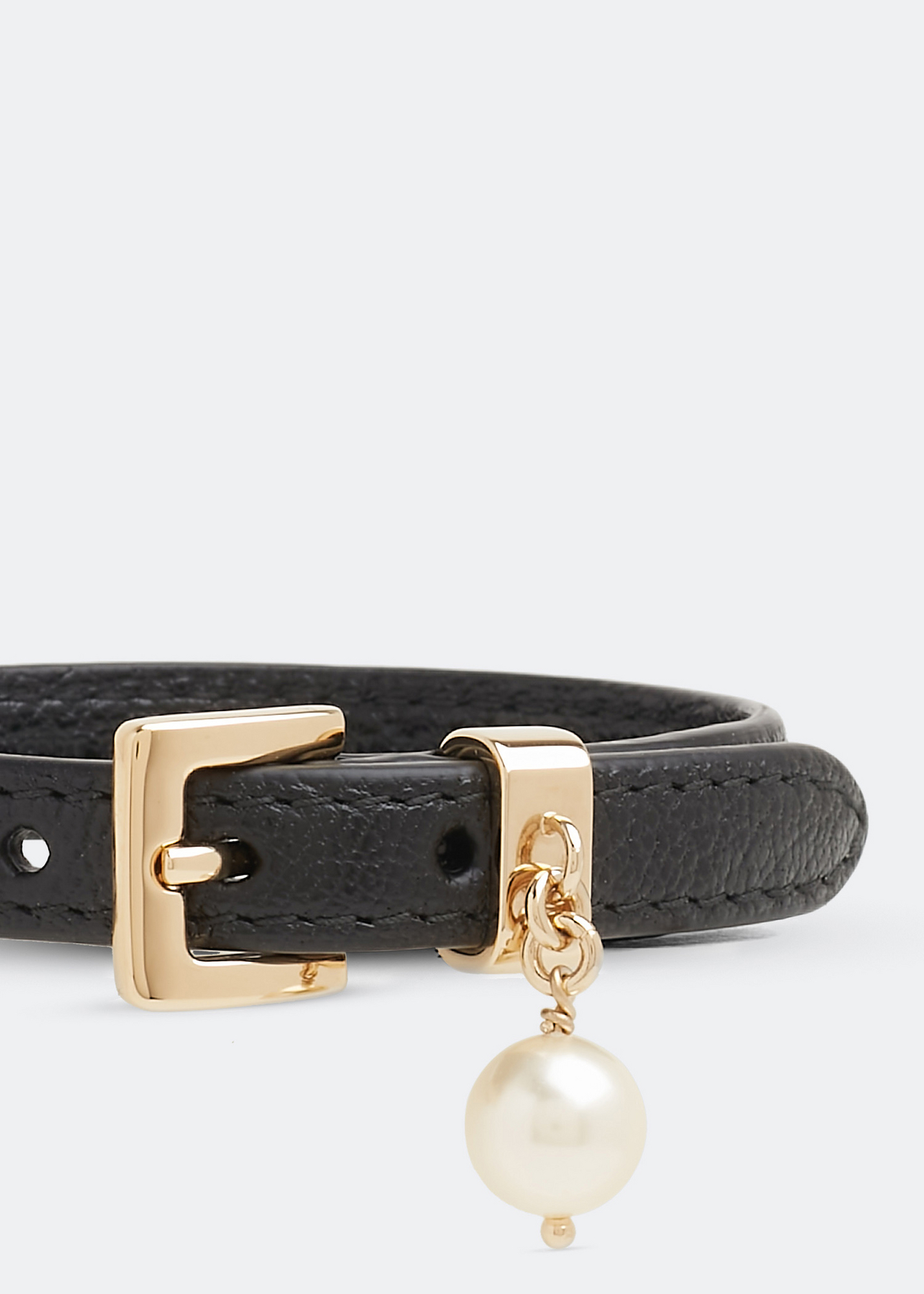 

Leather bracelet, Black