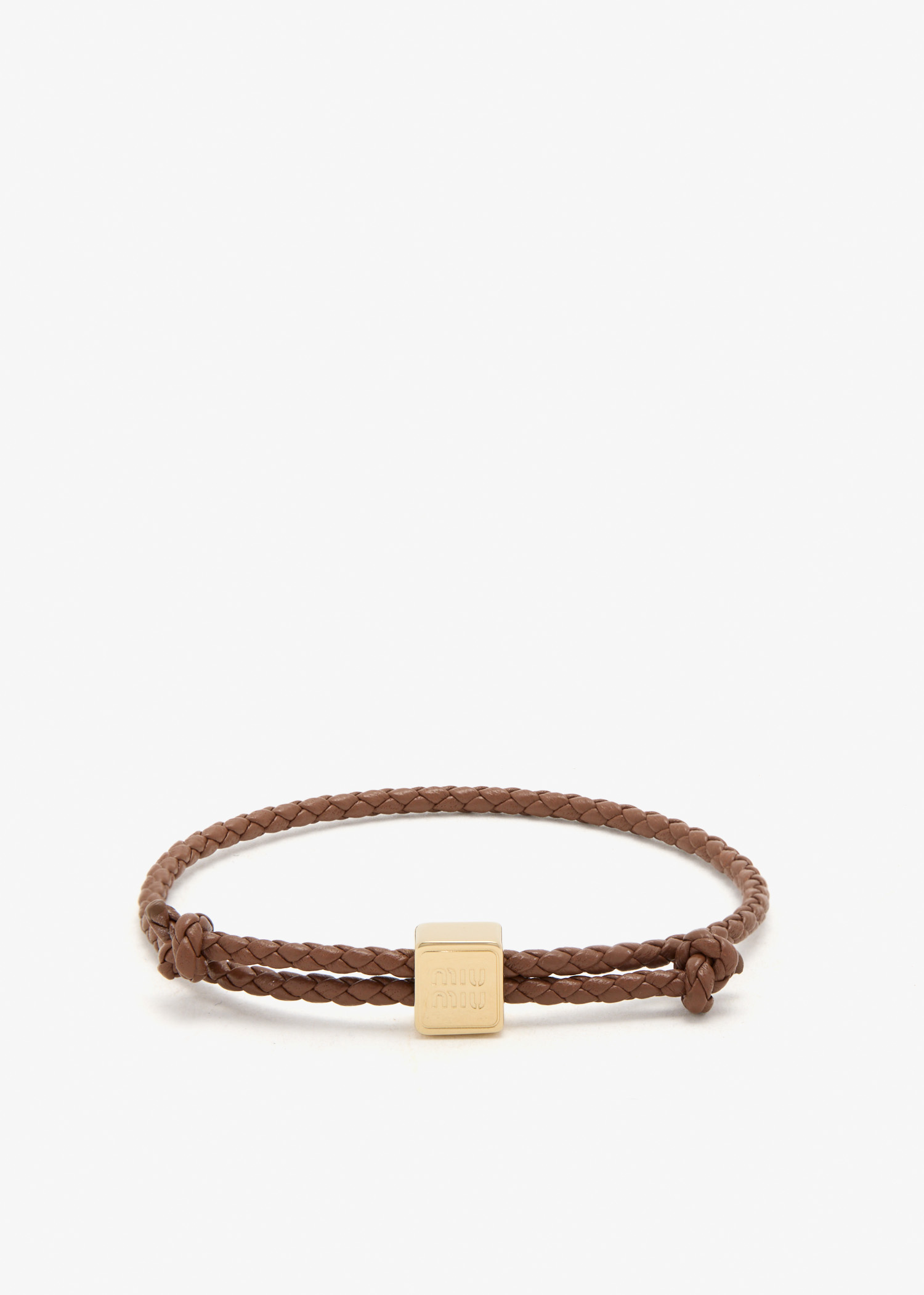 

Leather bracelet, Brown