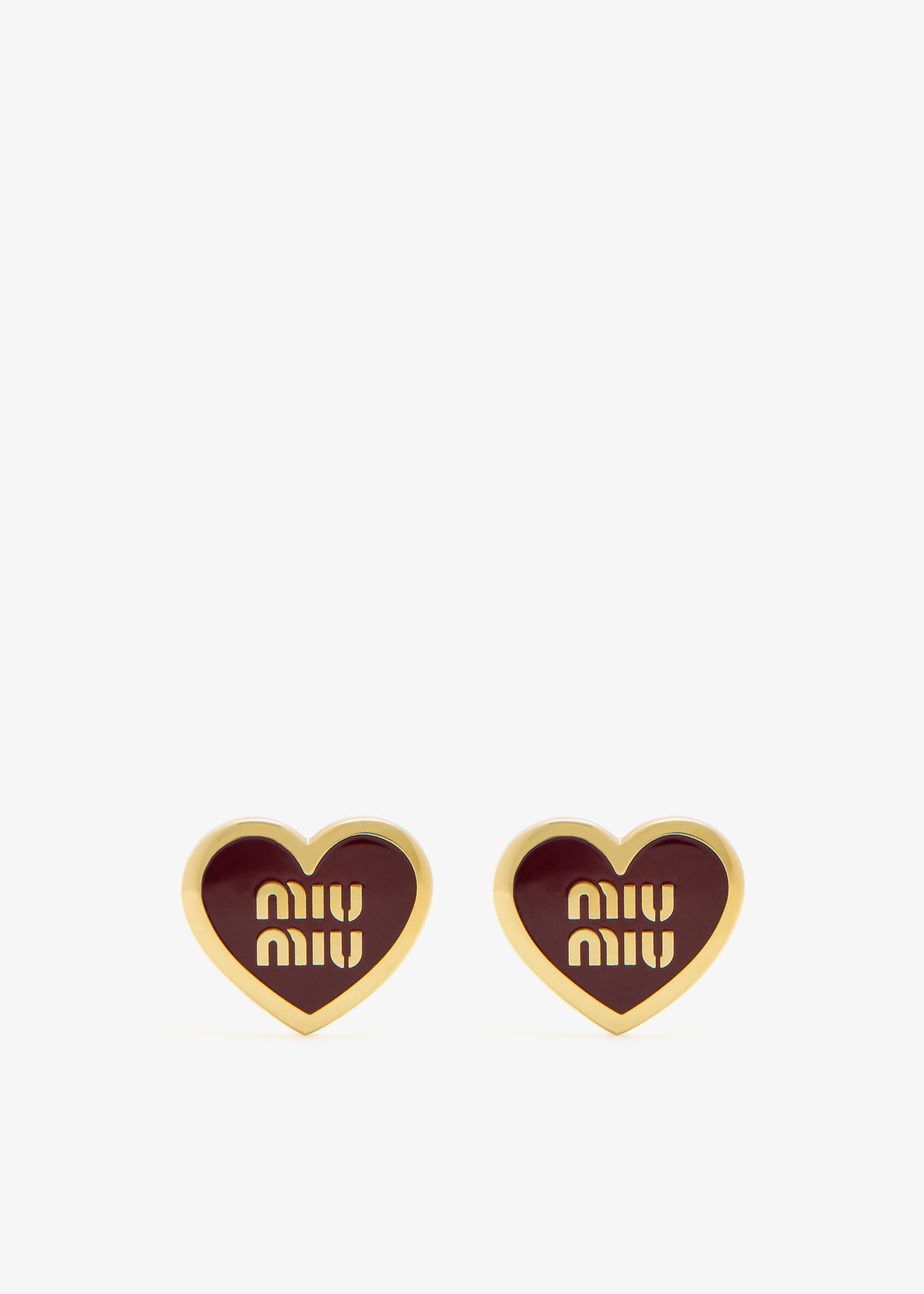 

Metal earrings, Gold