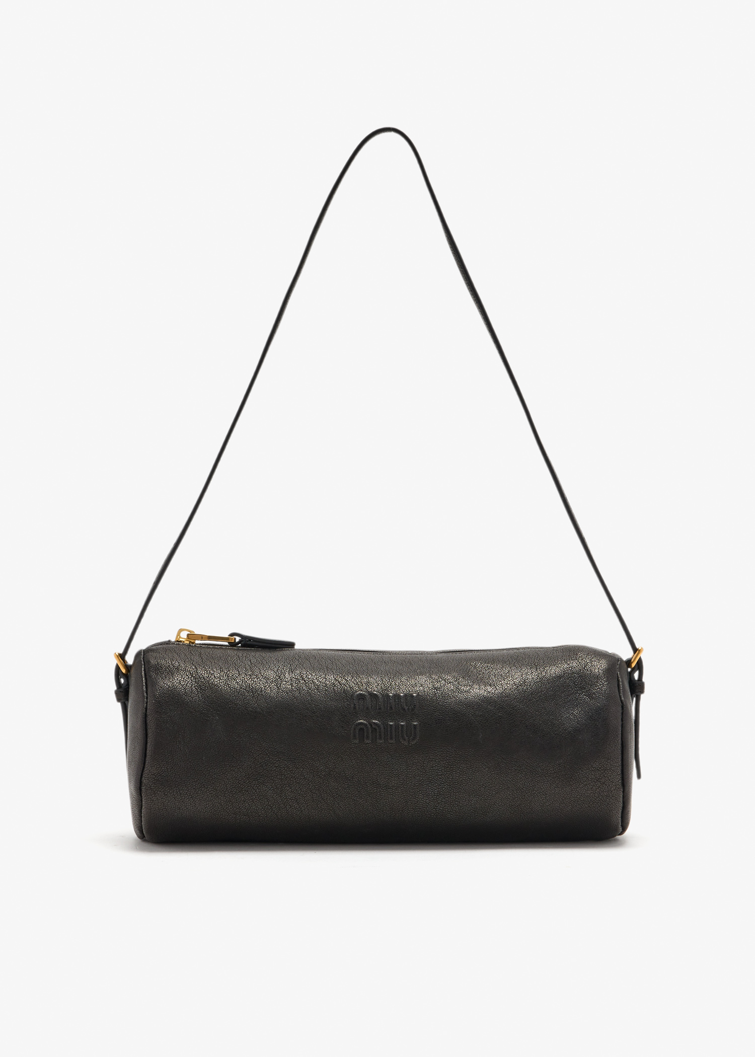 

Nappa leather pouch, Black