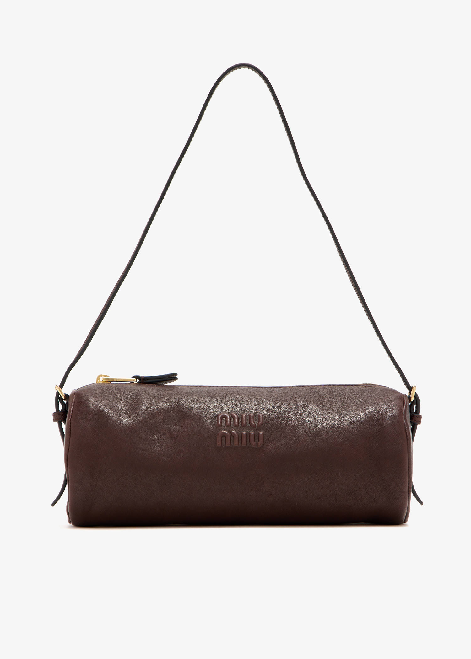 

Nappa leather pouch, Brown