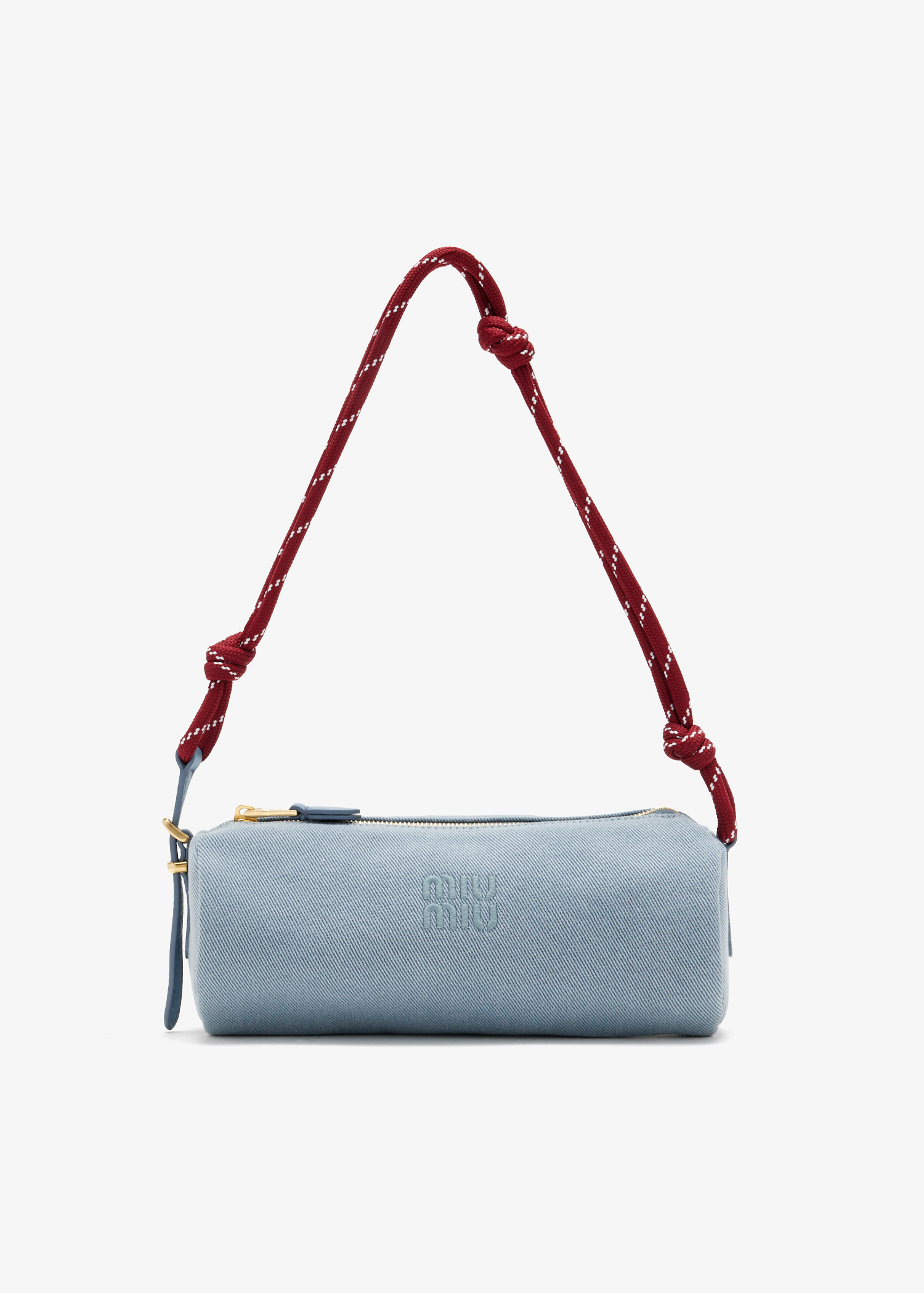 

Gabardine pouch, Blue