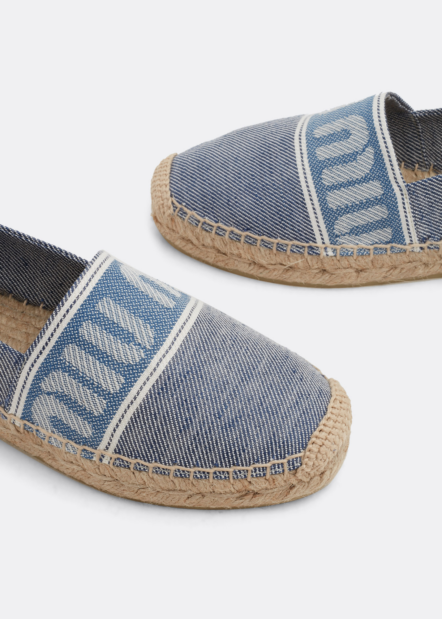 

Jacquard espadrilles, Blue