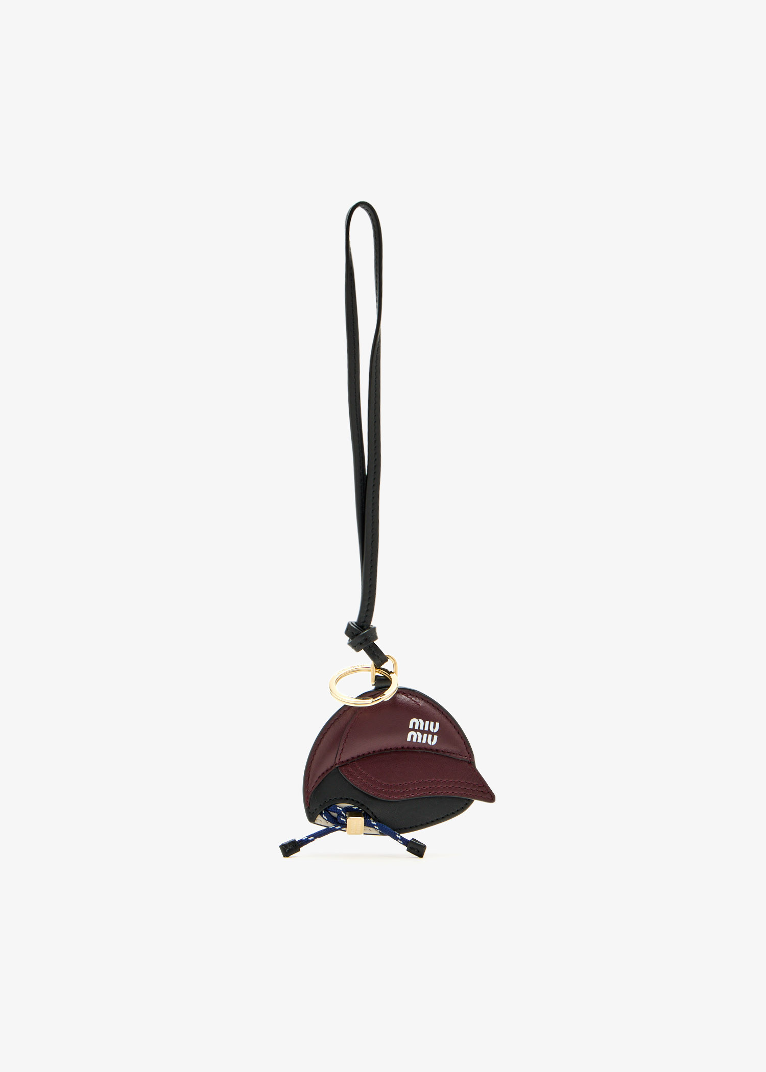 

Leather keyring trick, Burgundy