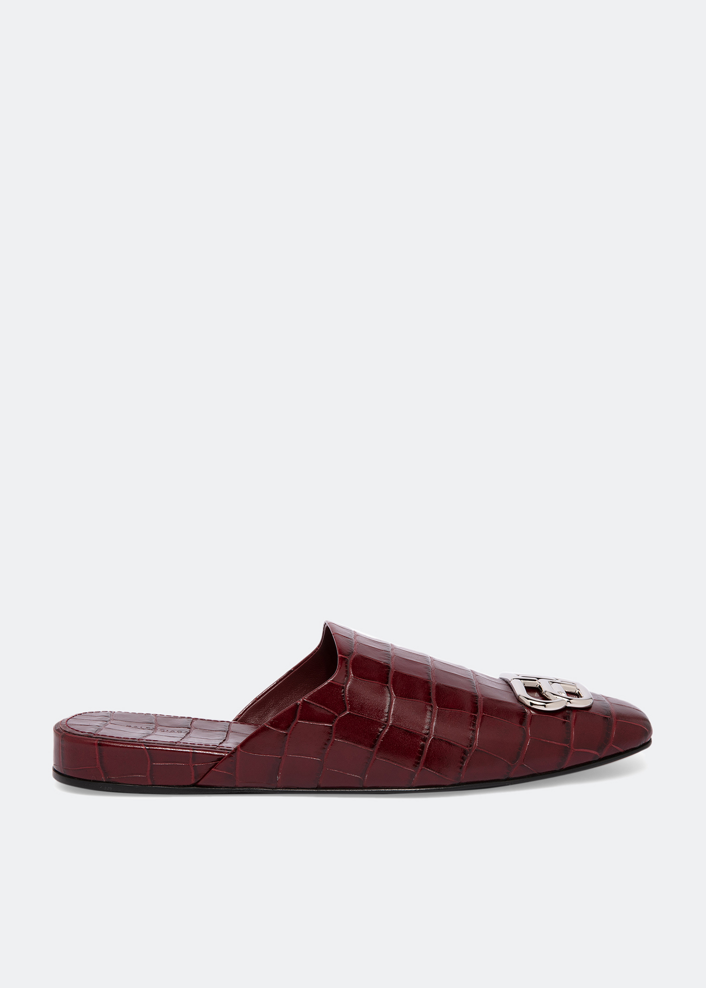 

BB Cosy leather mules, Burgundy