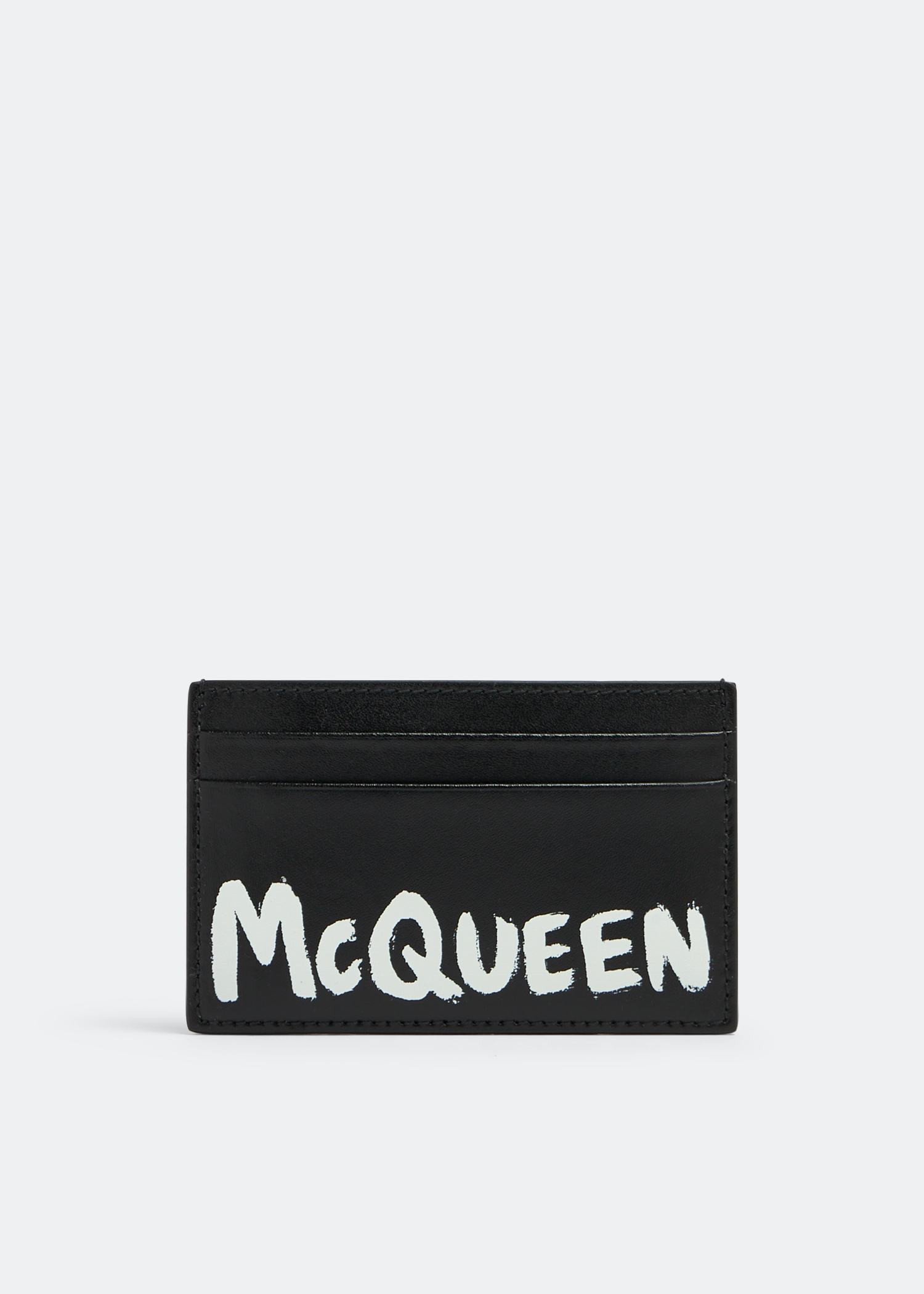 

Graffiti card holder, Black