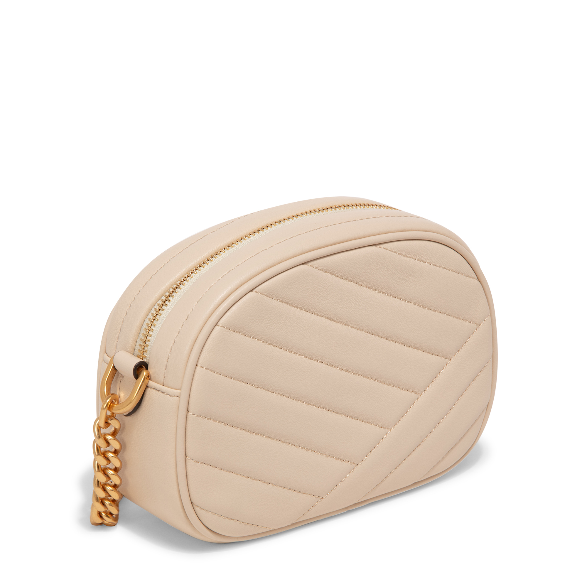 

Kira chevron small camera bag, White