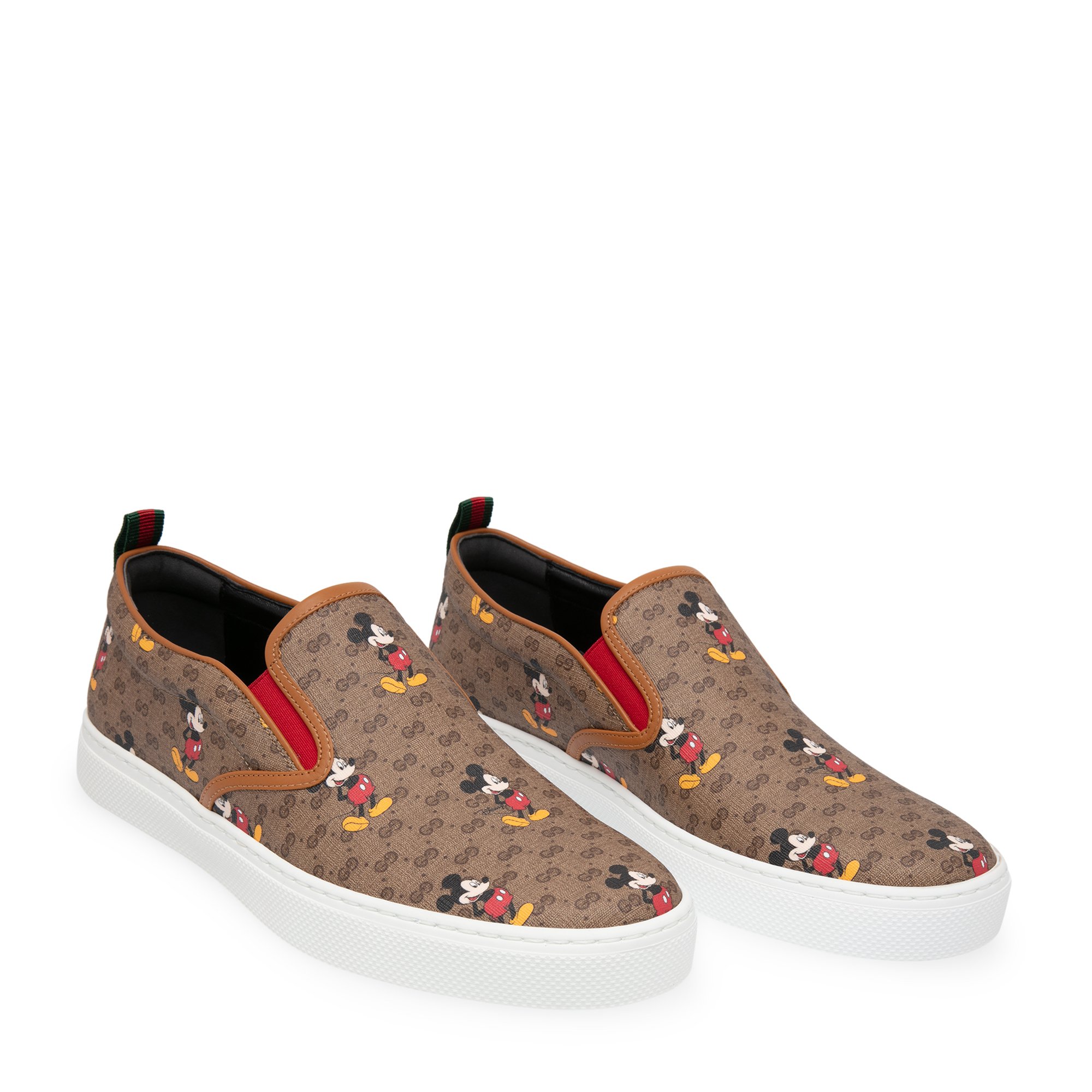 

x Disney GG slip-on sneakers, Brown