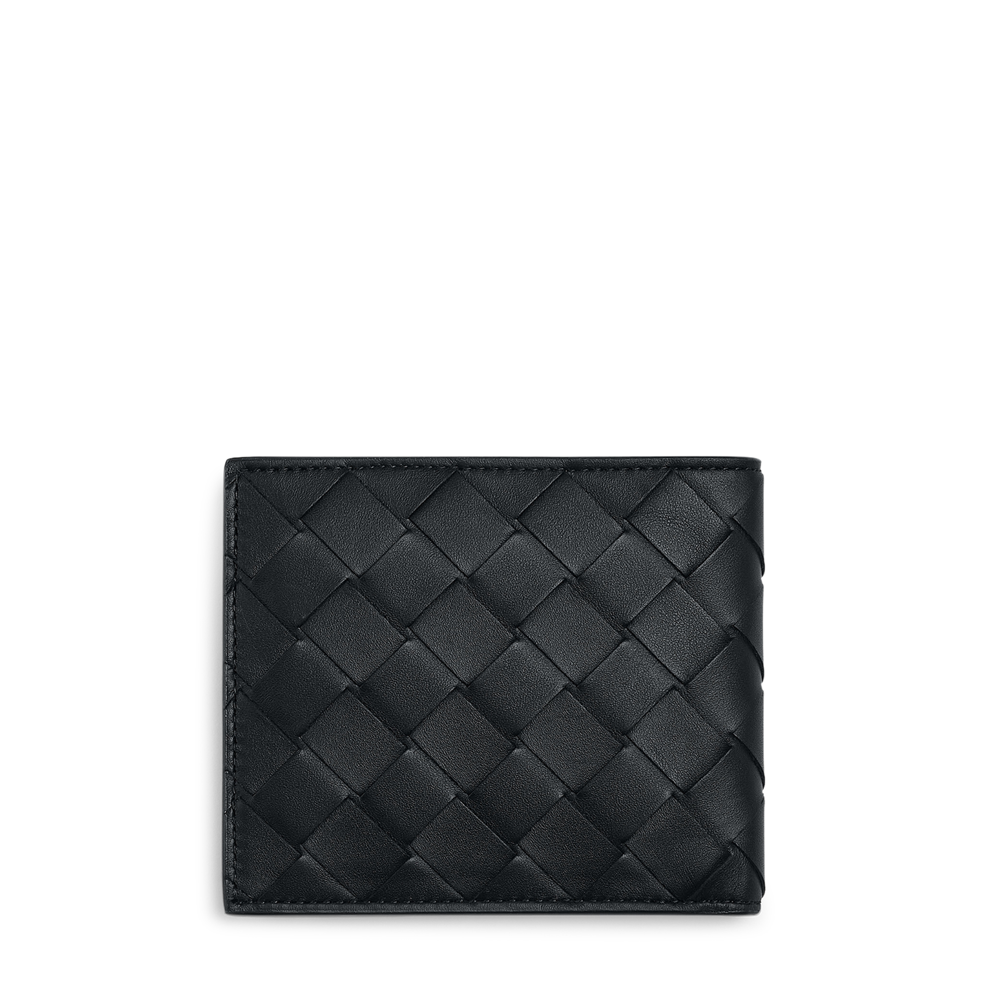 

Intrecciato bi-fold wallet, Black