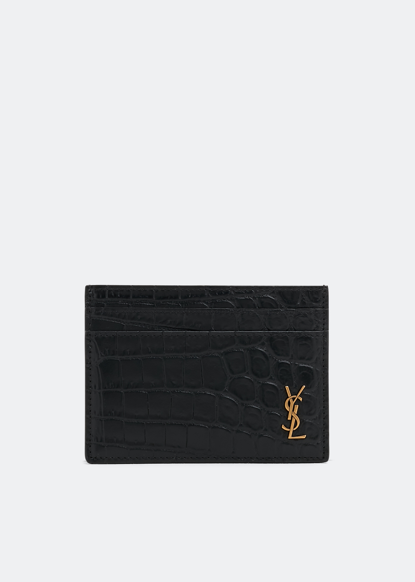 

Monogramme card holder, Black