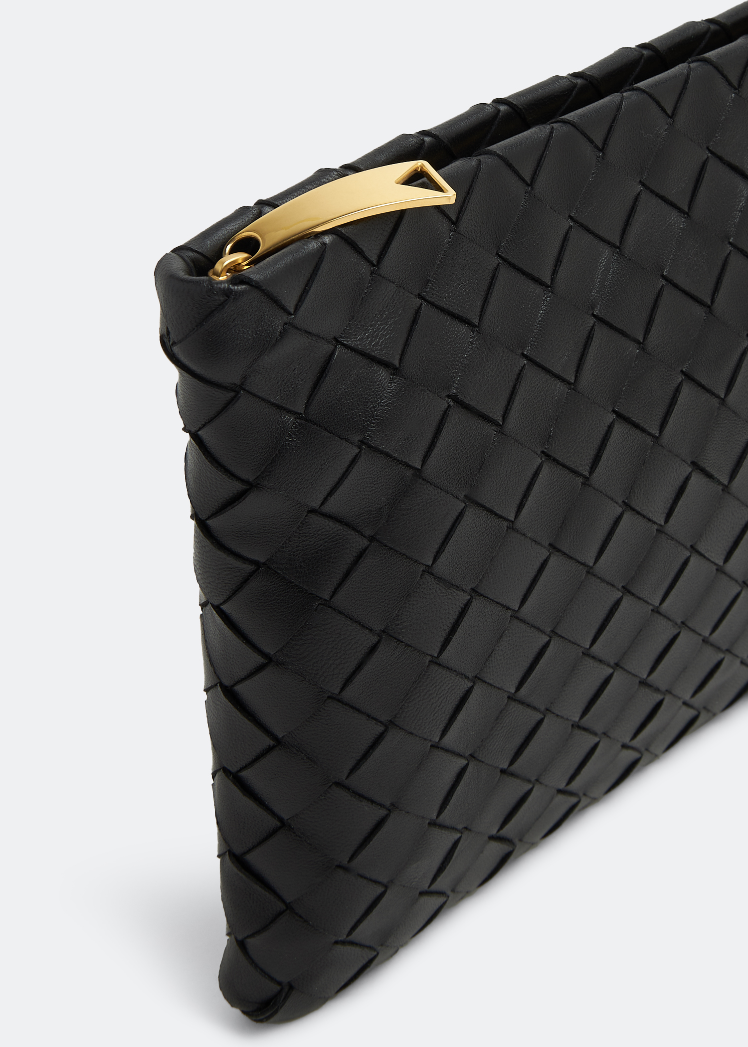 

Intrecciato small pouch, Black