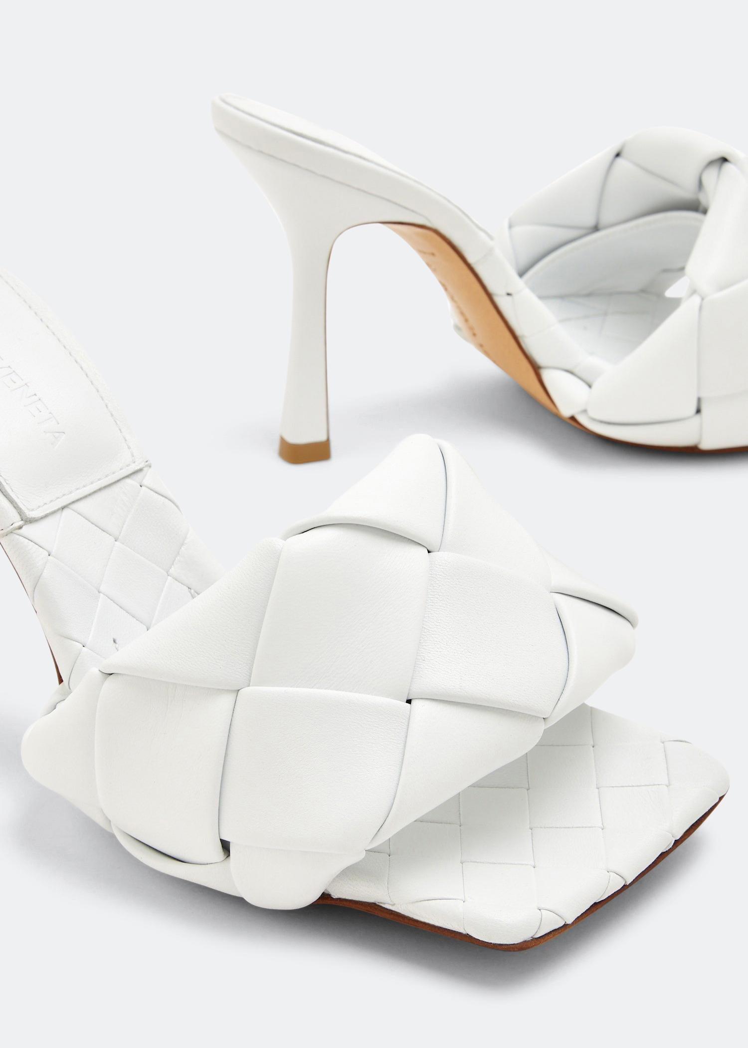 

The Lido mules, White
