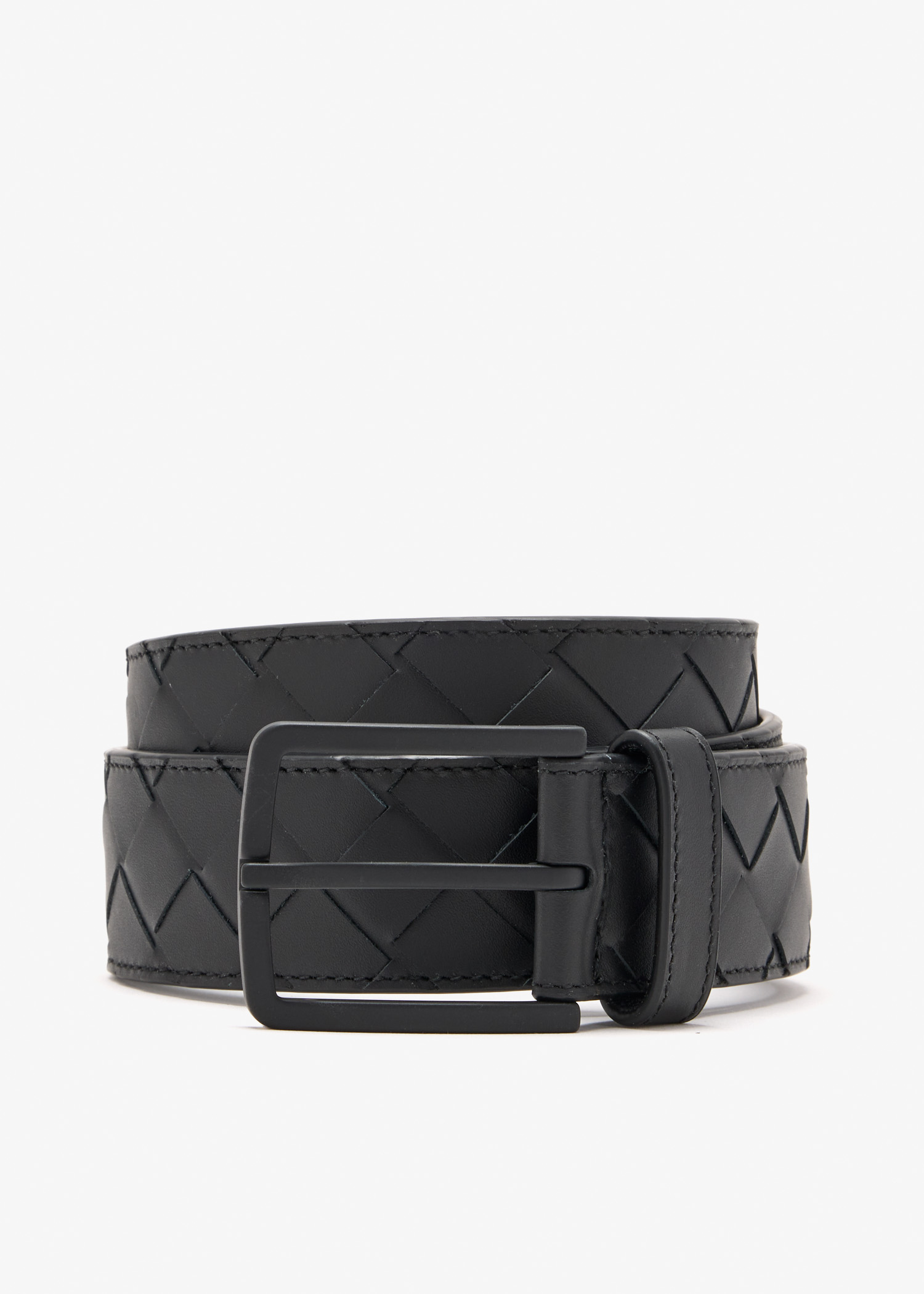 

Intrecciato belt, Black