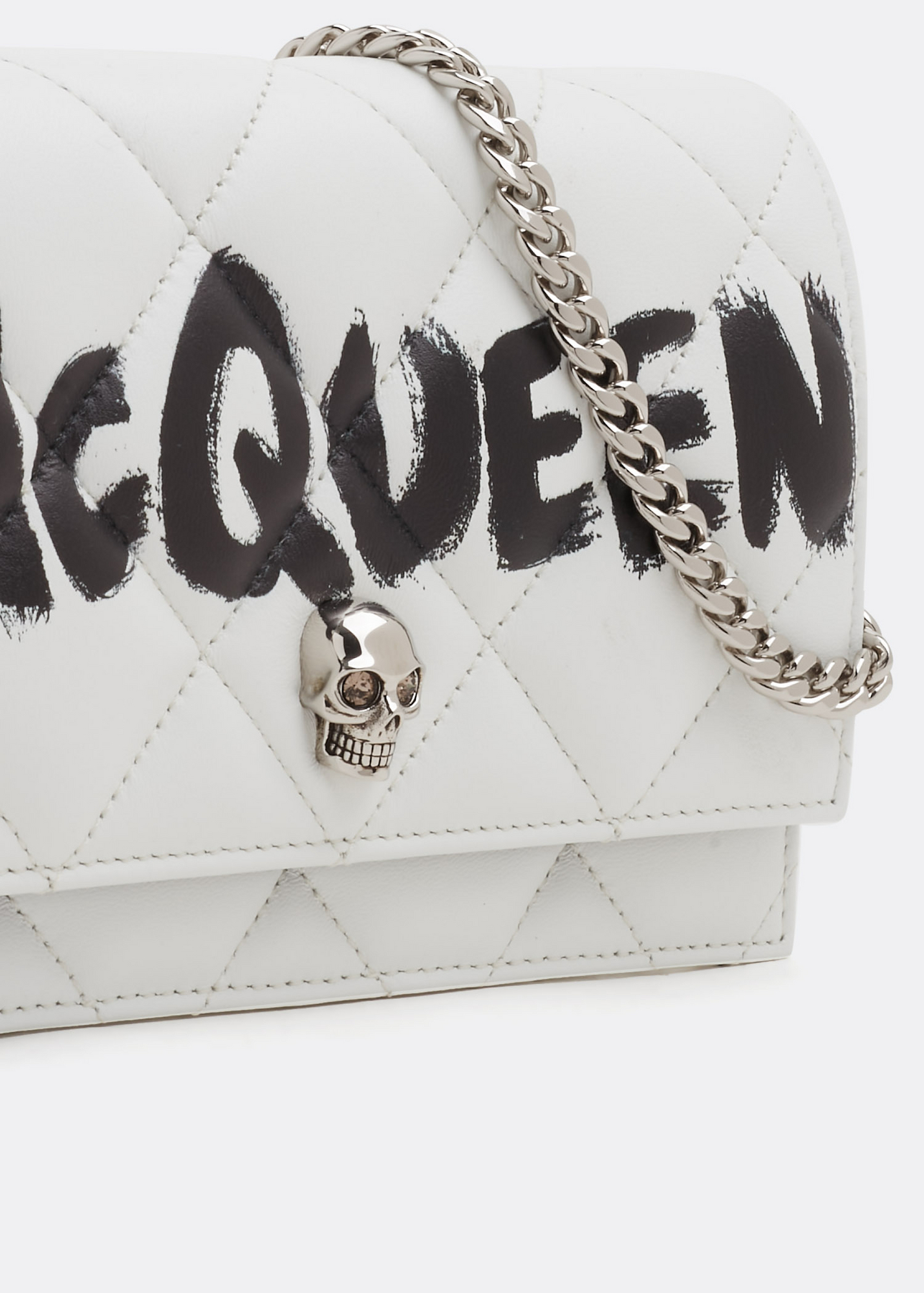 

Small Skull bag, White