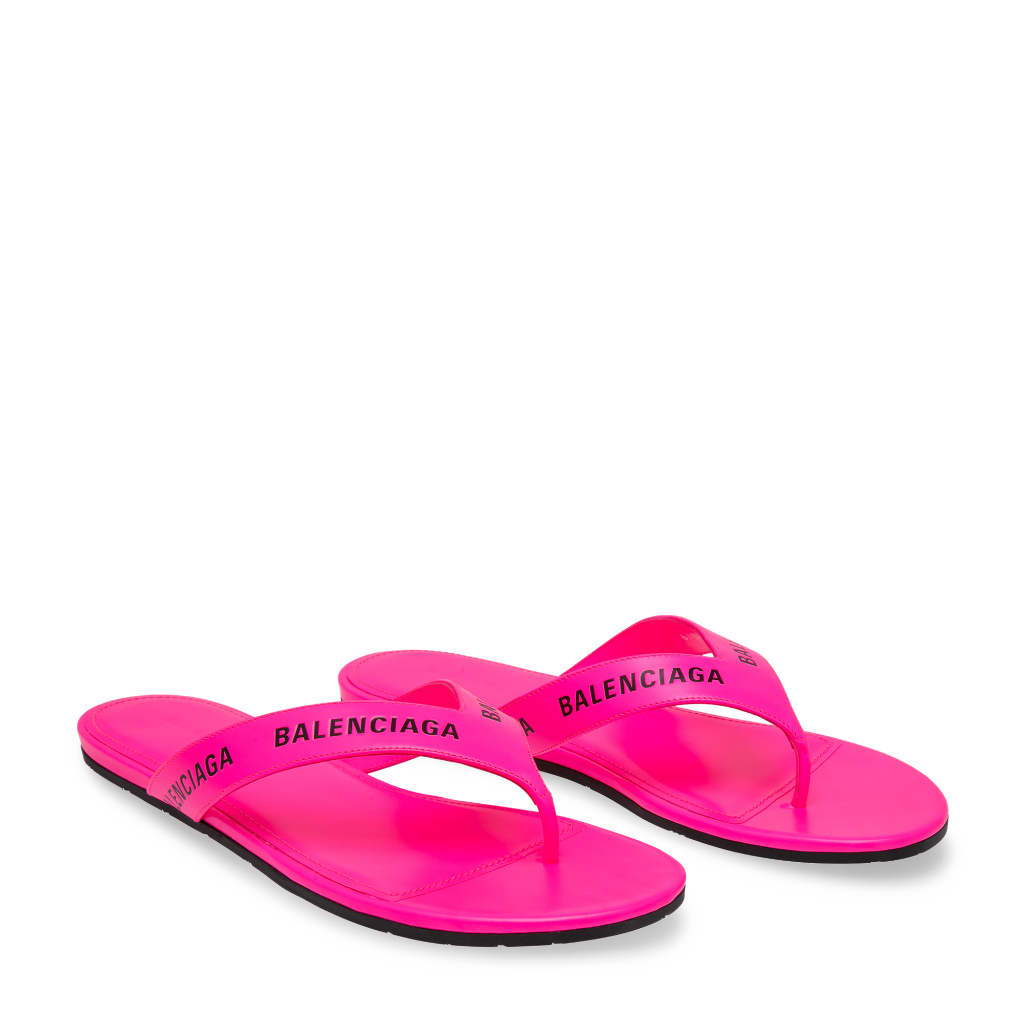 

Logo flip flops, Pink