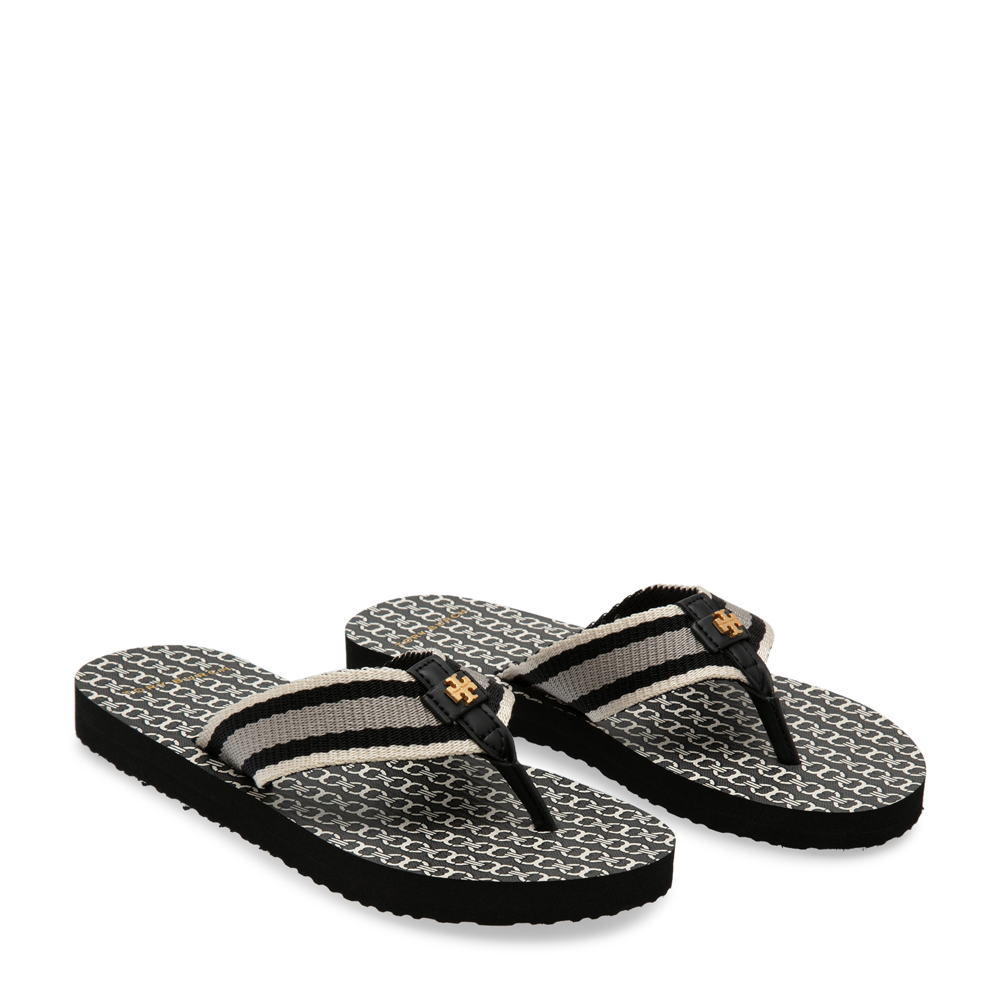 

Gemini link flip flops, Black