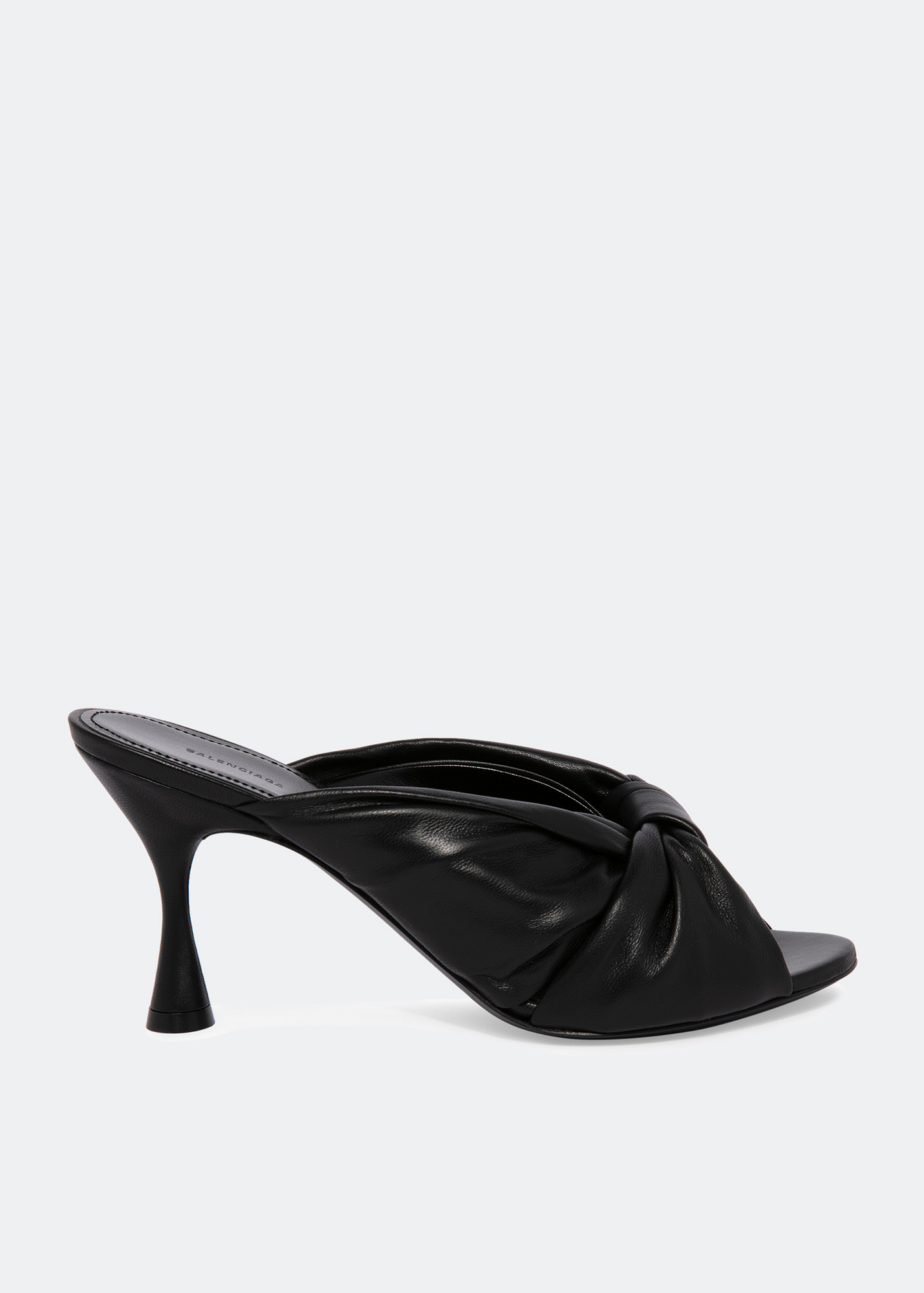 

Drapy mules, Black