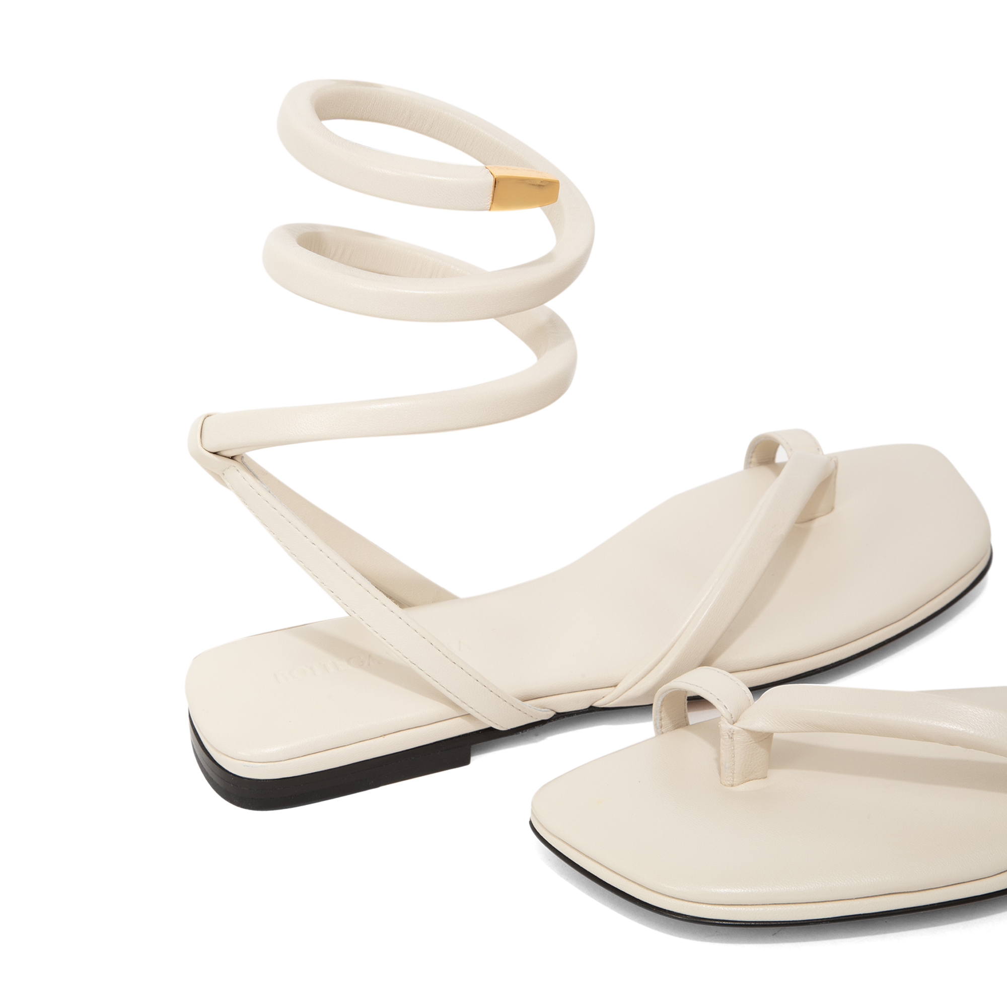 

BV Spiral sandals, White