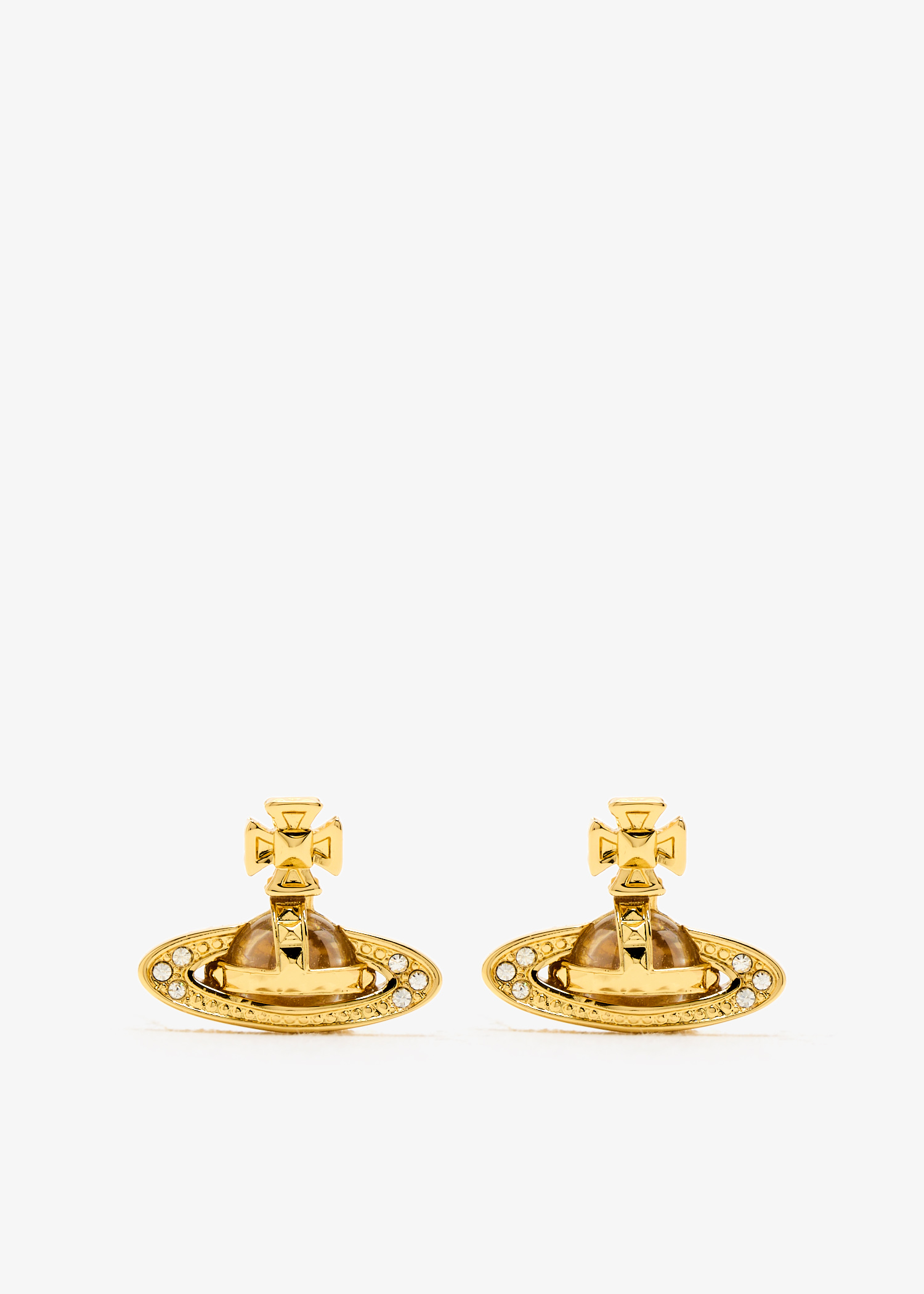 

Pina Bas Relief stud earrings, Gold