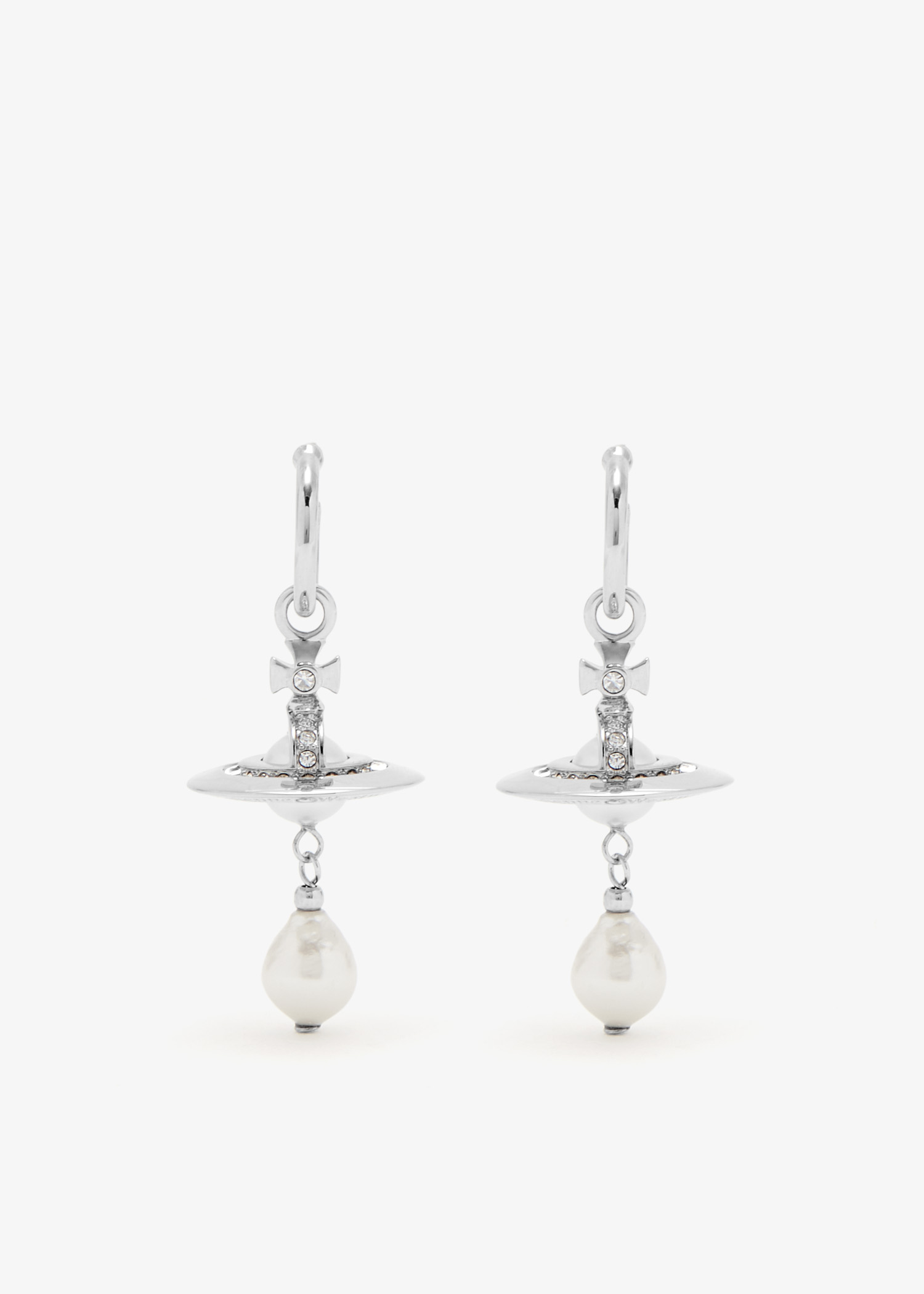 

Aleksa earrings, Silver