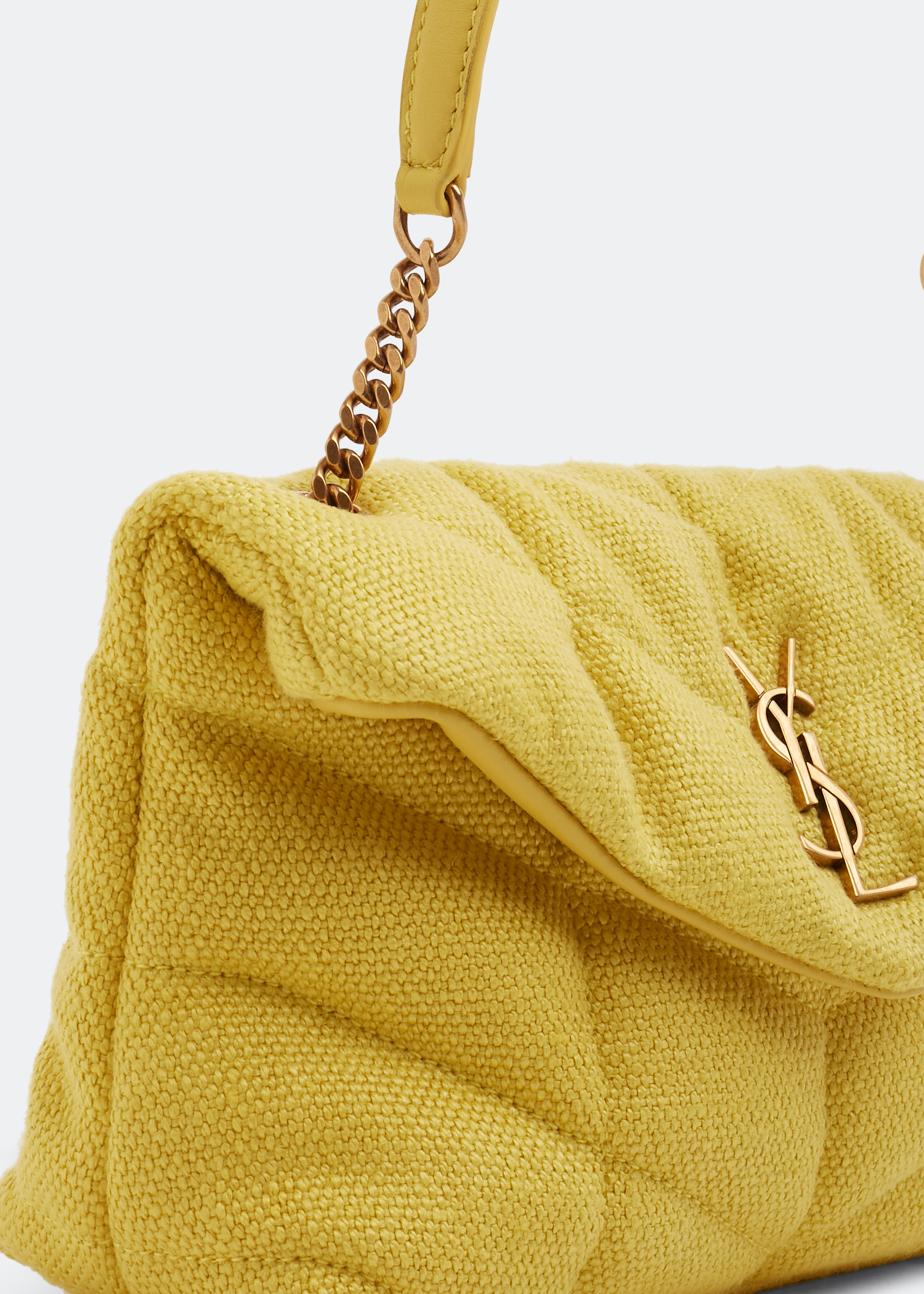 

Puffer Toy bag, Yellow