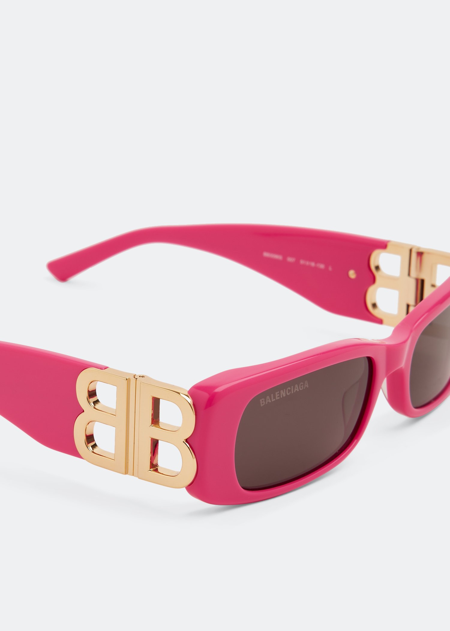 

Dynasty rectangular sunglasses, Pink