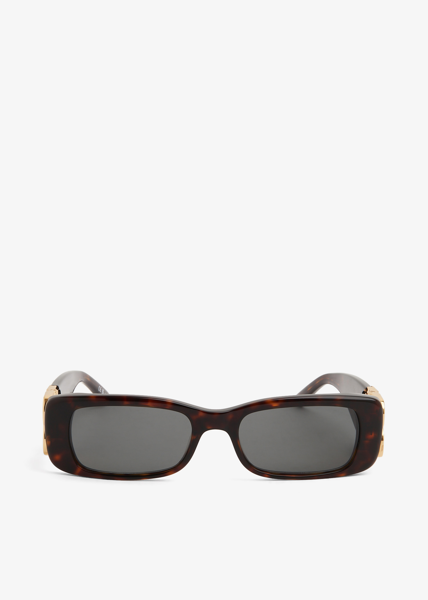 

Dynasty rectangular sunglasses, Brown