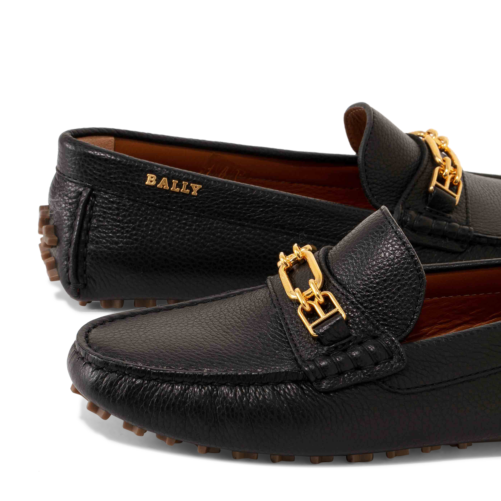 

Lezy driver loafers, Black