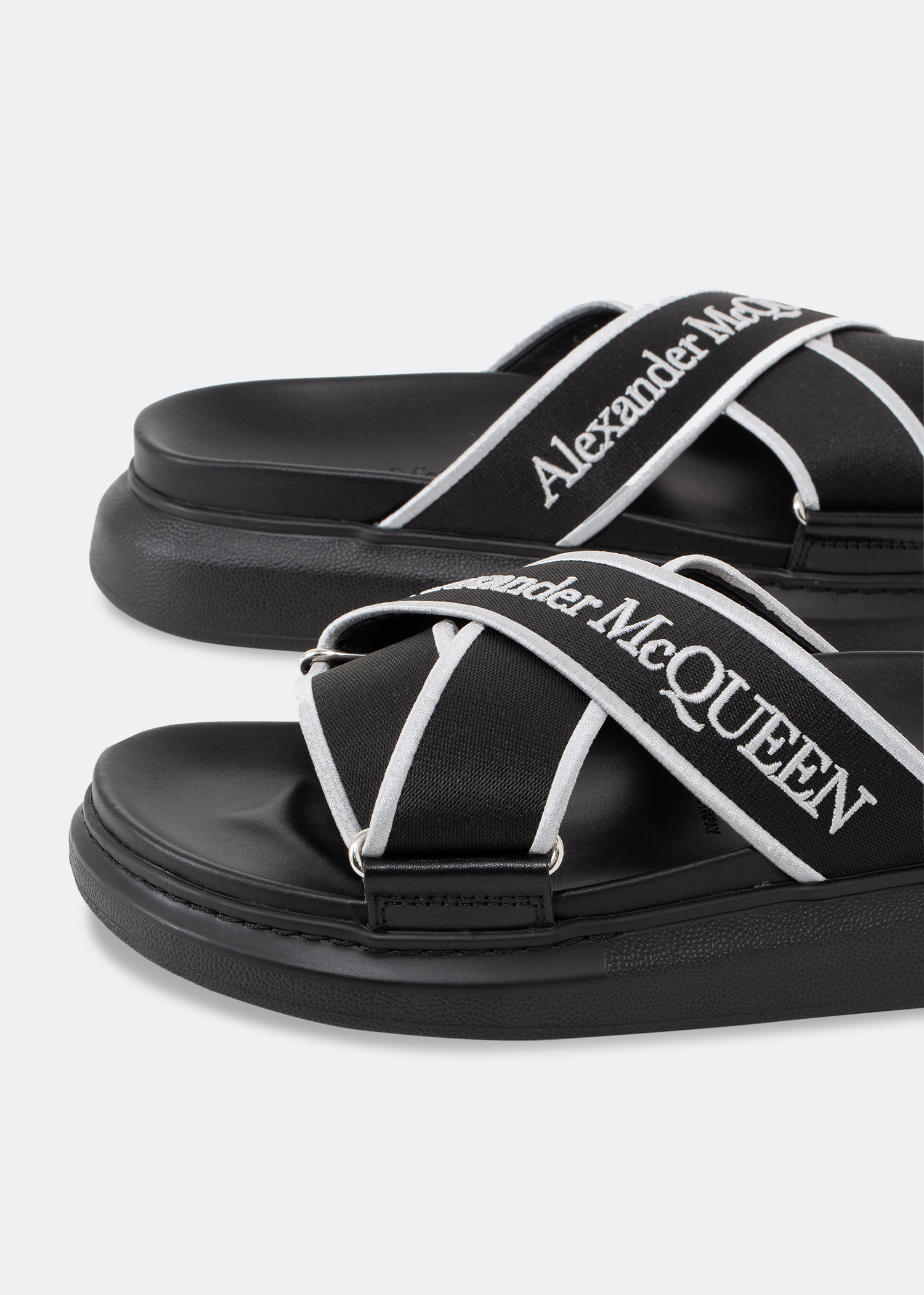 

Oversized Hybrid slides, Black