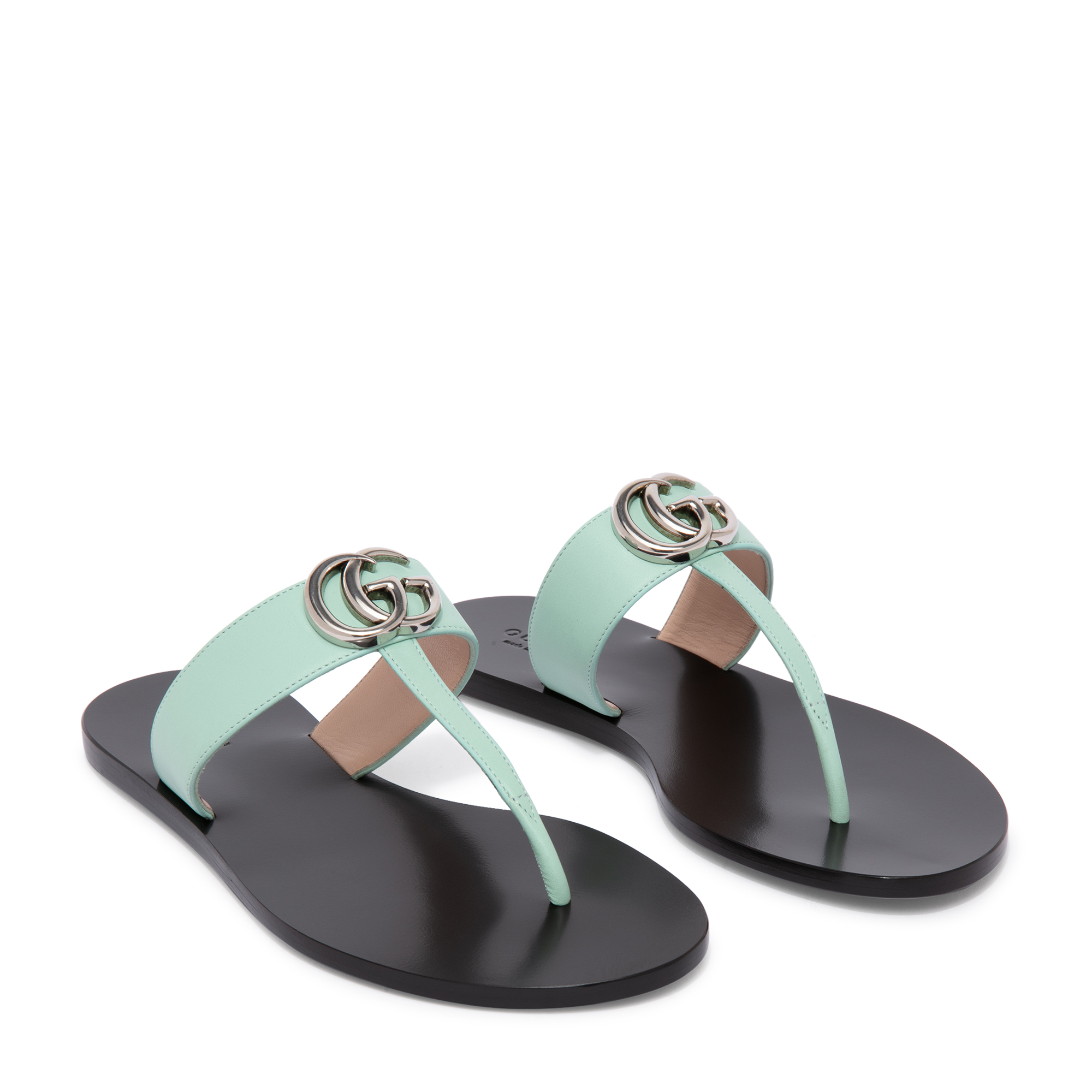 

Marmont flat sandals, Green